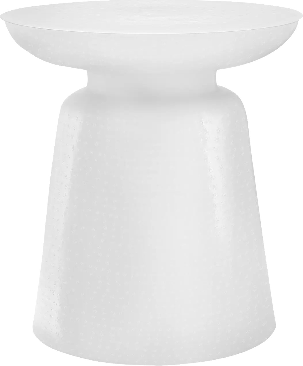 Woodbrier White Accent Table