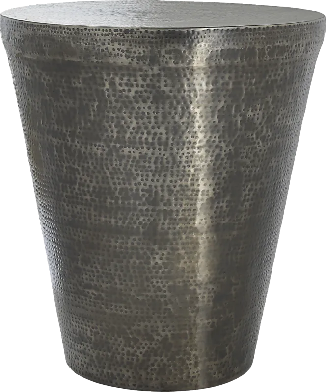 Wesleyville Silver Accent Table