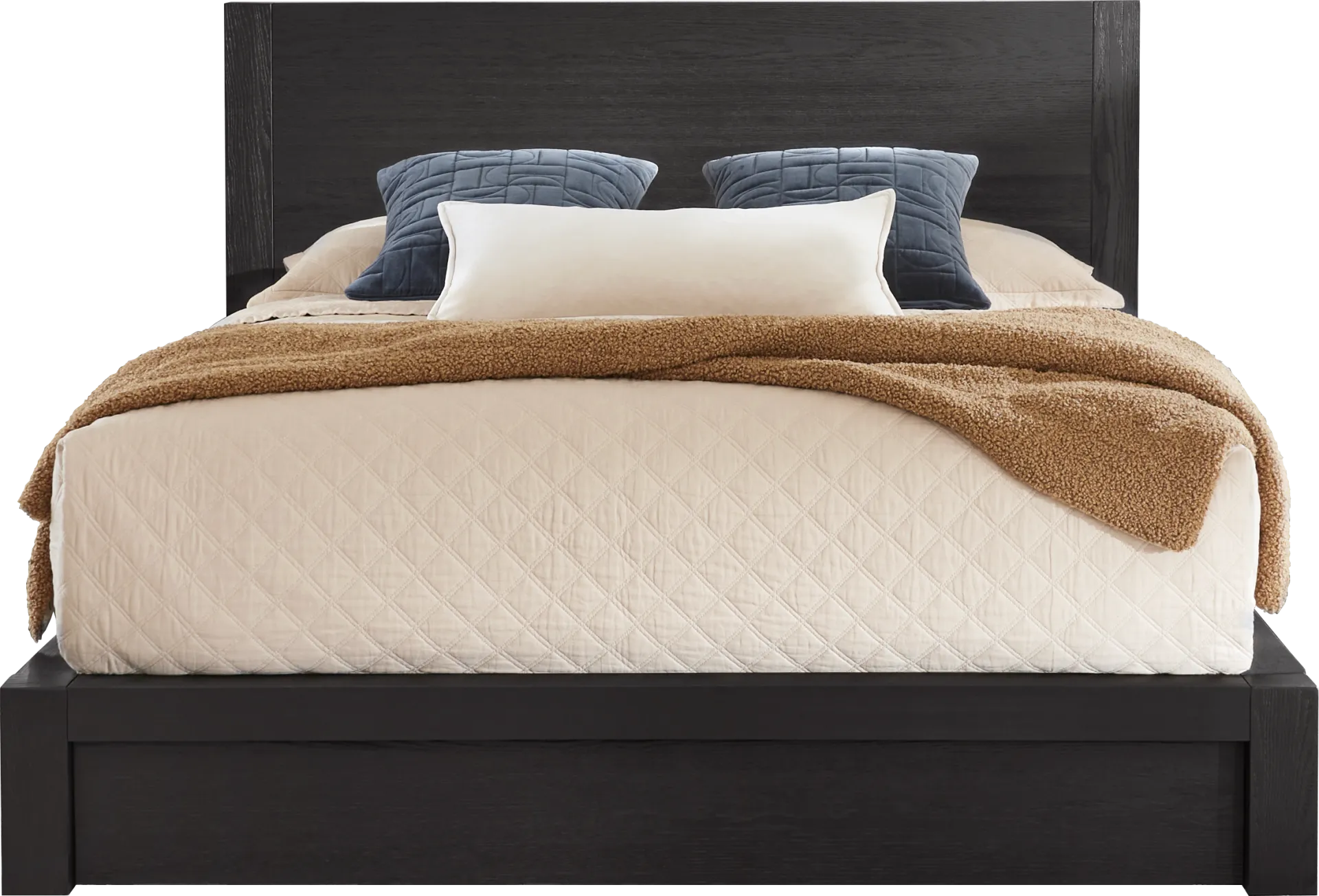 Easton Park Black 7 Pc King Panel Bedroom - Image 2