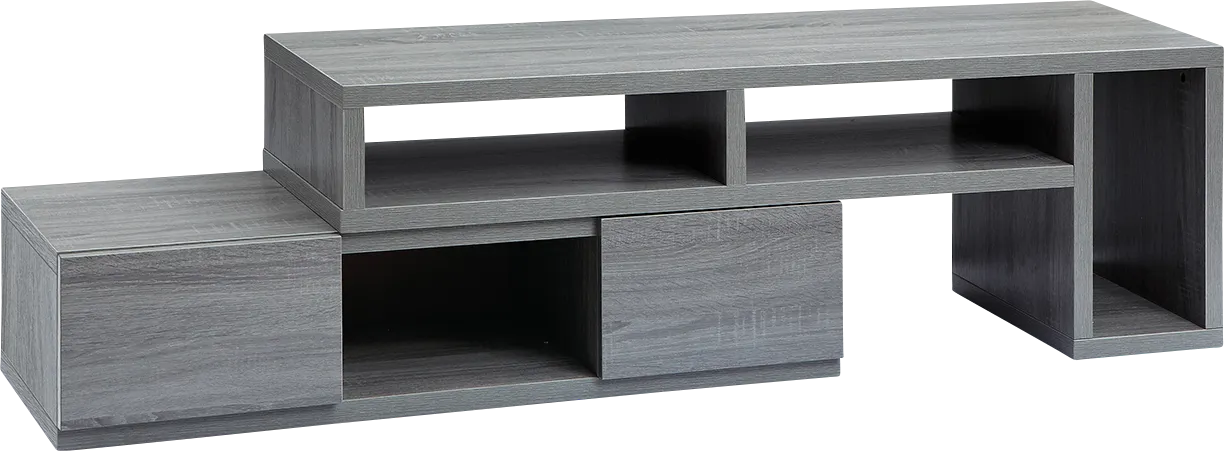 Beddiac Gray Adjustable 53.5 in. Console - Image 1