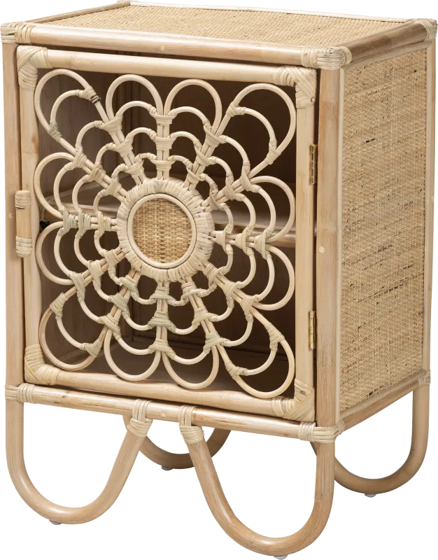 Halissee Brown Nightstand