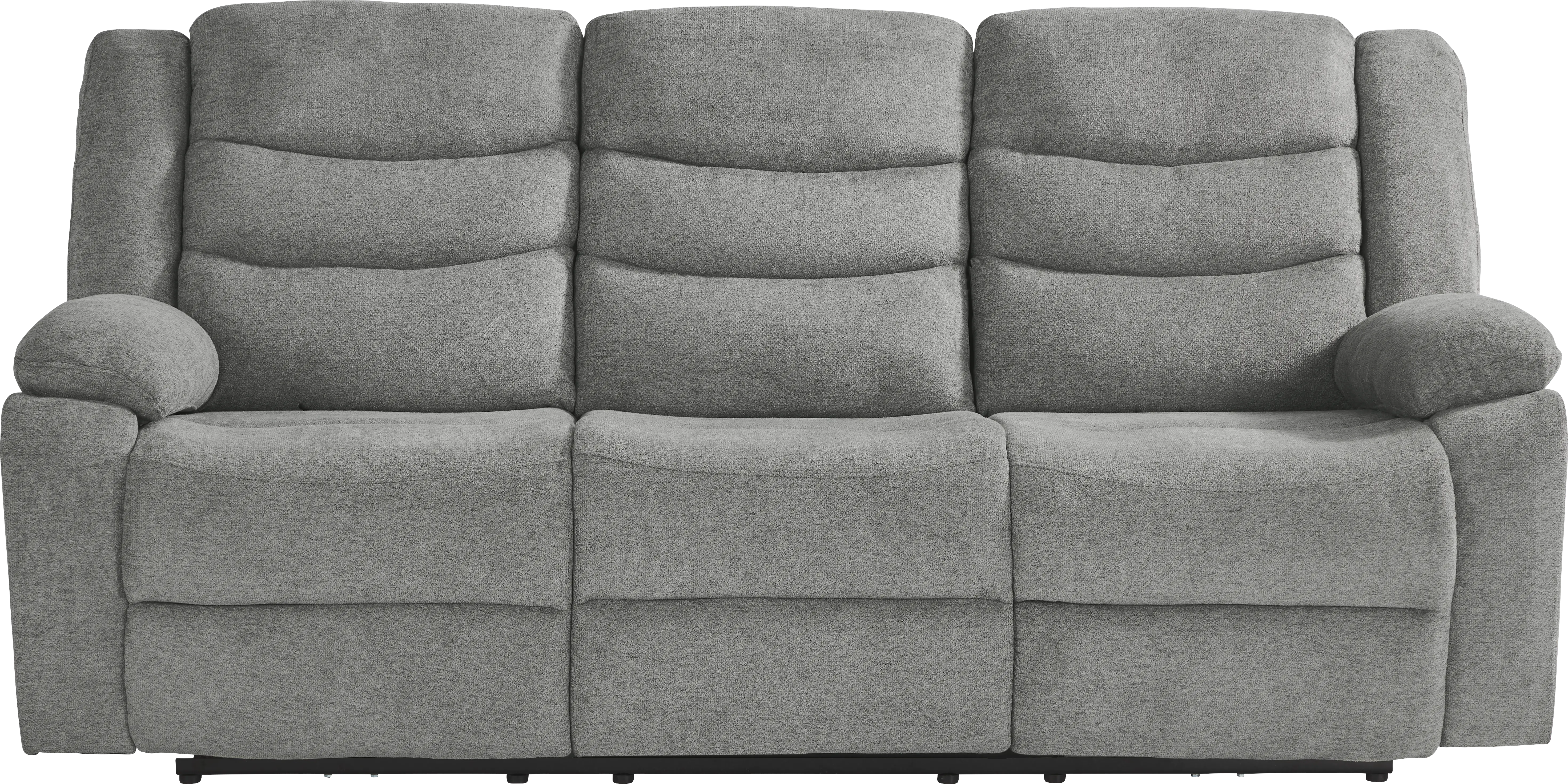 Swansea Granite Power Reclining Sofa - Thumbnail - Image 1