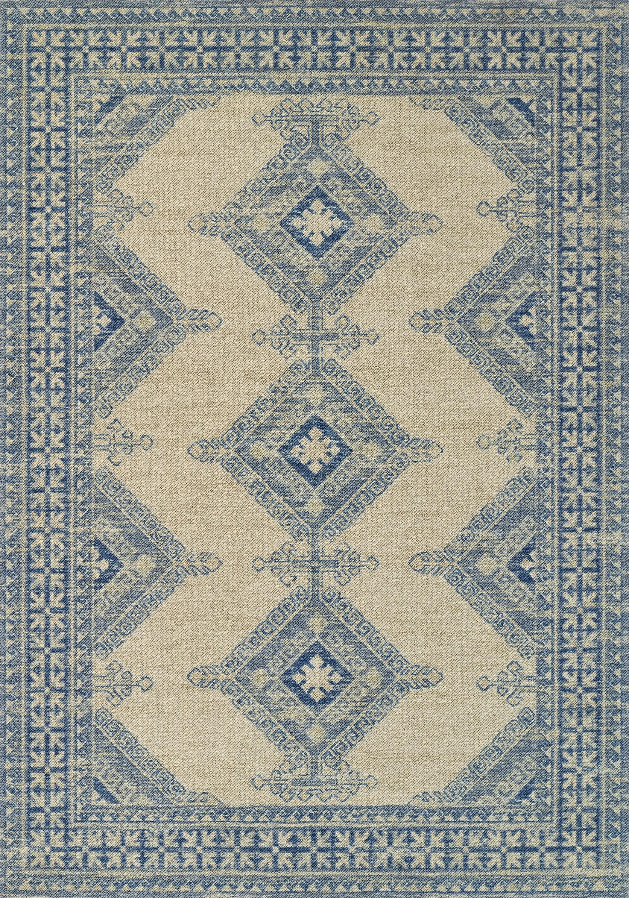 Apexi Off-White 6'6 x 9' Rug - Thumbnail - Image 1
