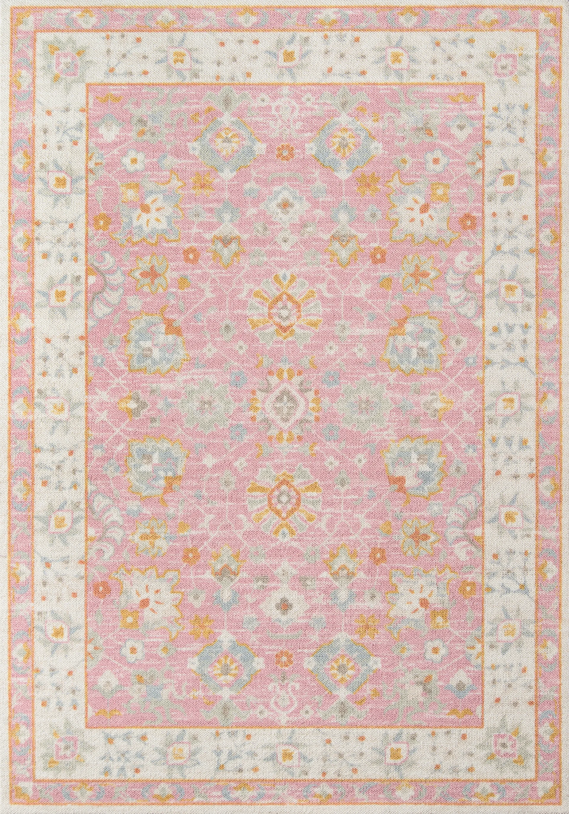 Luma Pink 6'6 x 9' Rug - Image 1