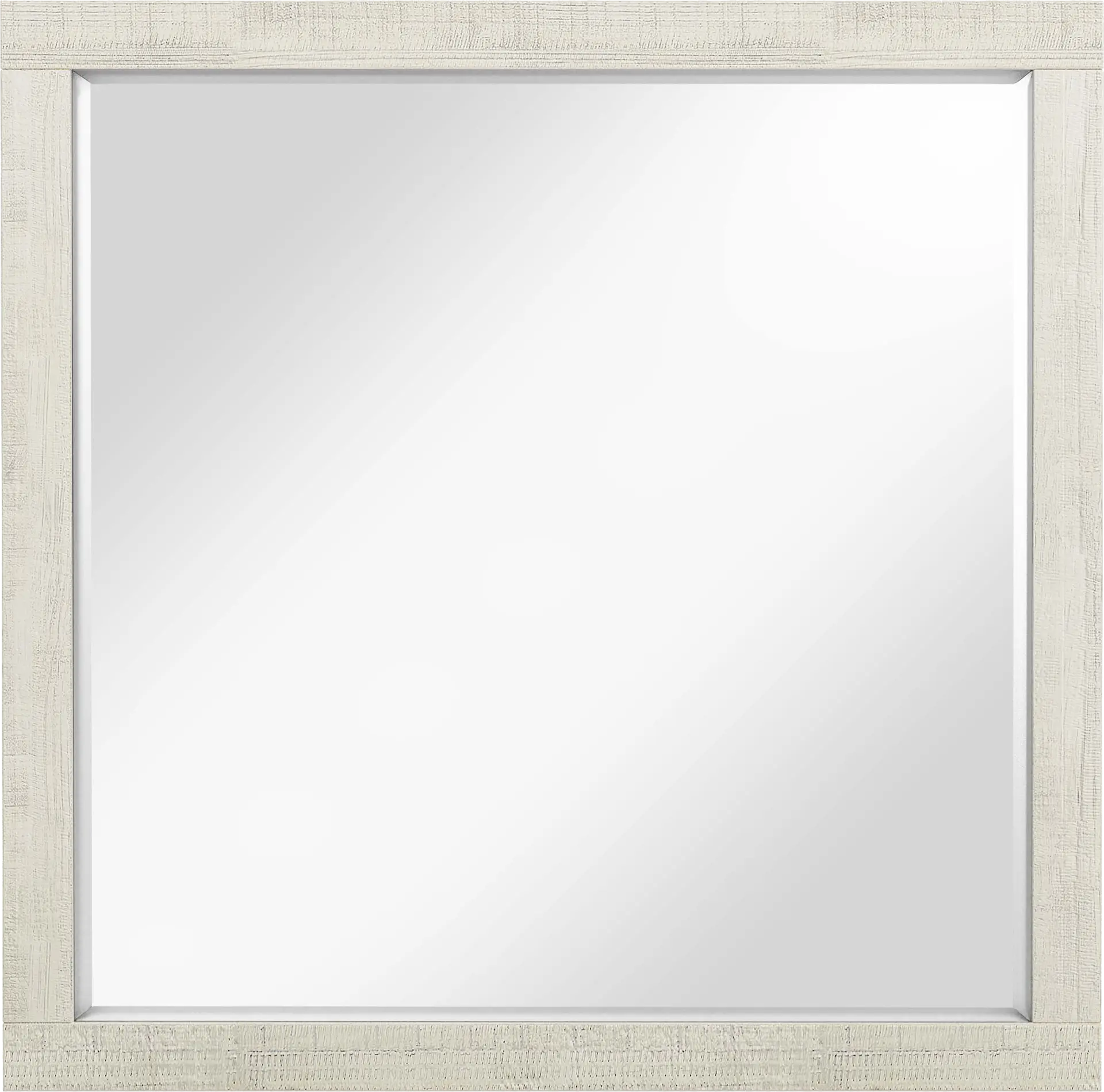 Palm Grove White Mirror