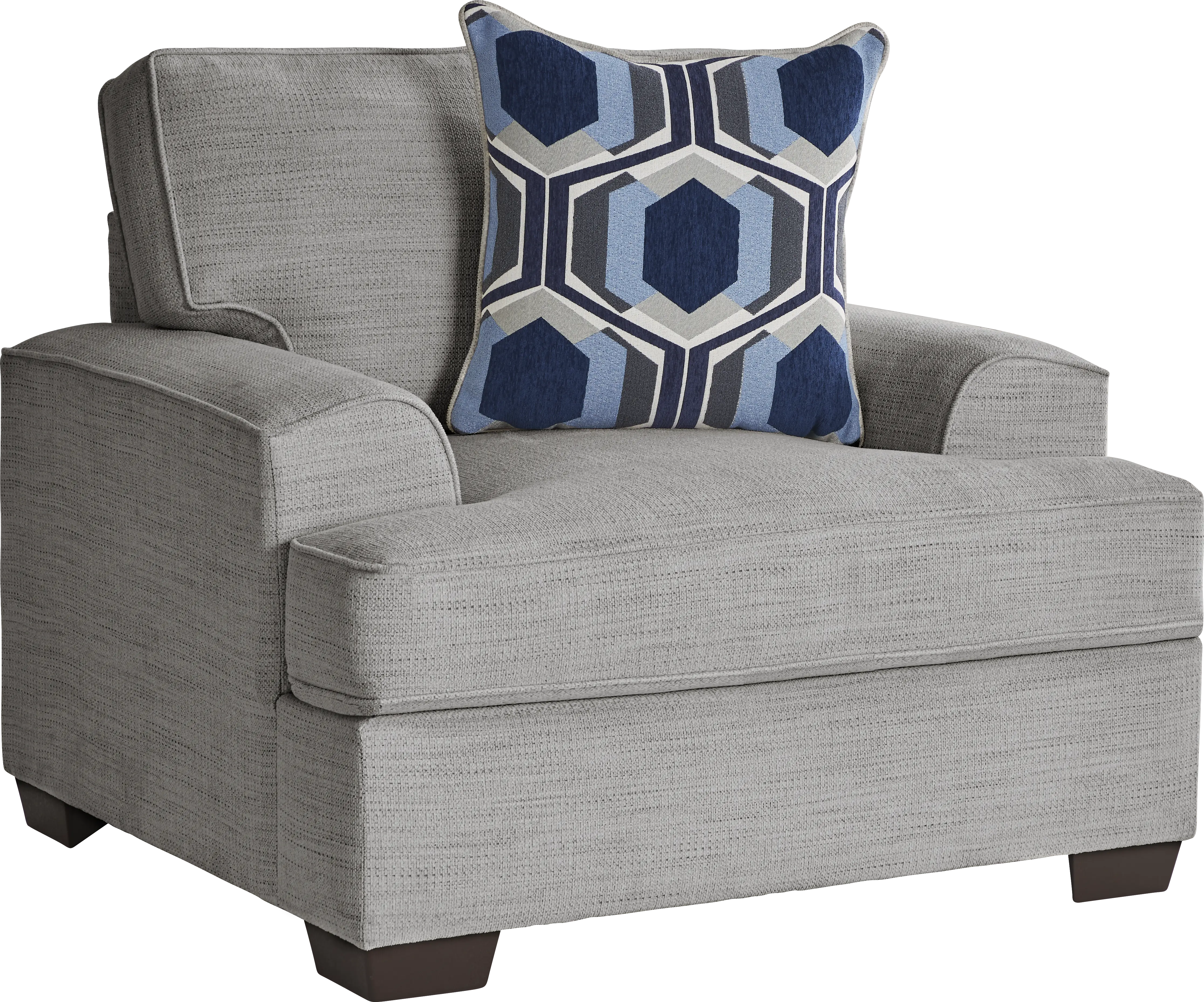 Hutchinson Gray Chair - Thumbnail - Image 1
