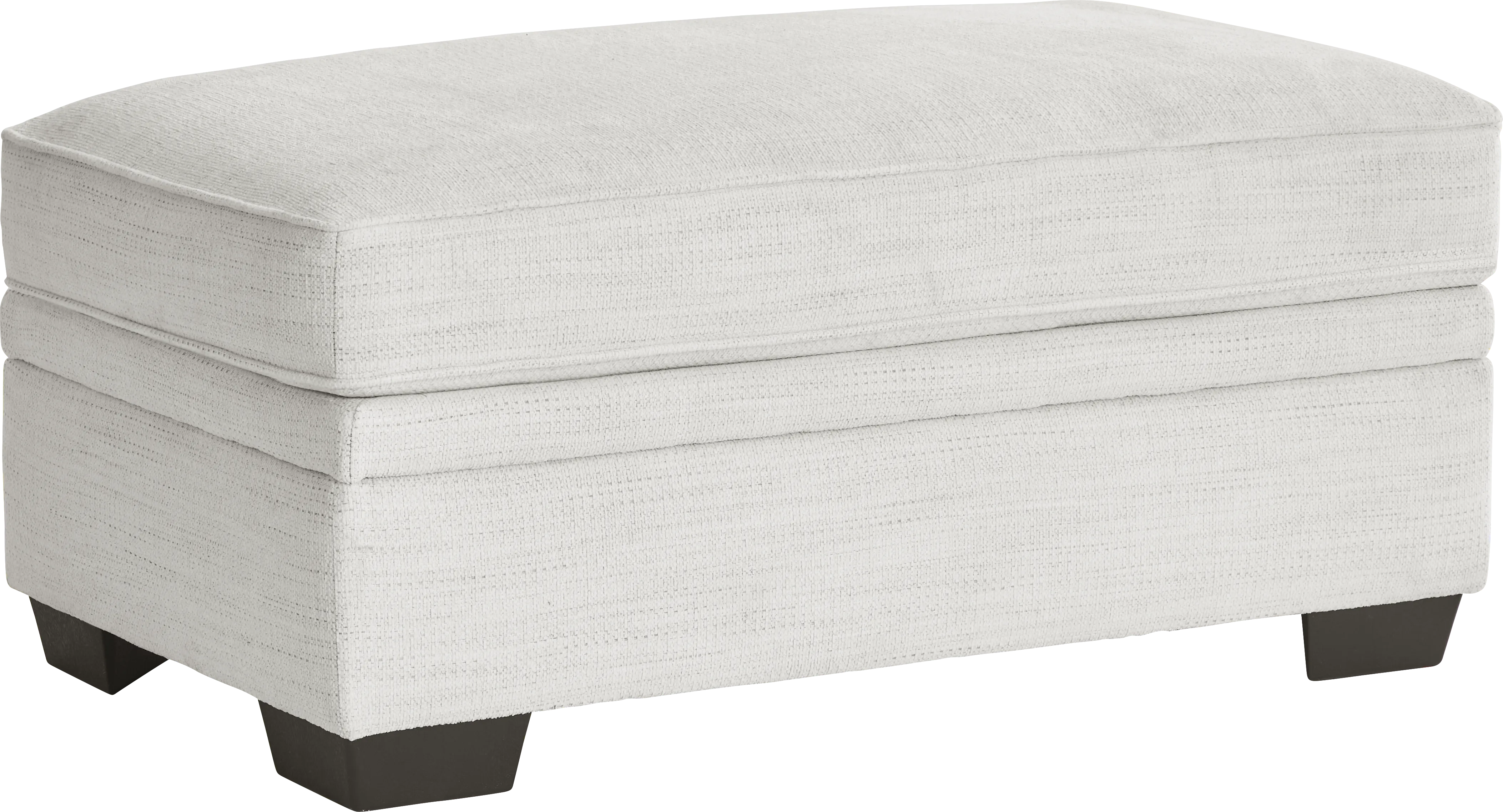 Hutchinson Cream Storage Ottoman - Thumbnail - Image 1