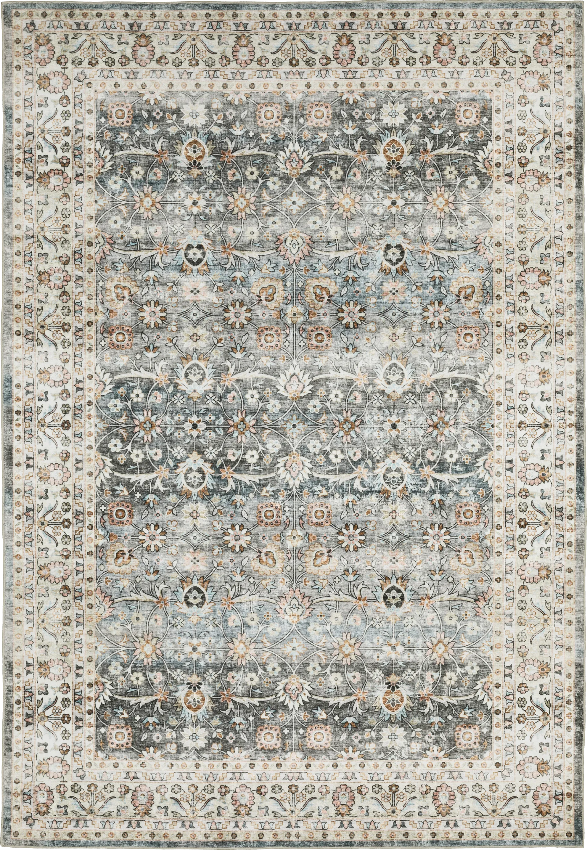 Kids Zolly Gray 5' x 7' Rug - Image 1