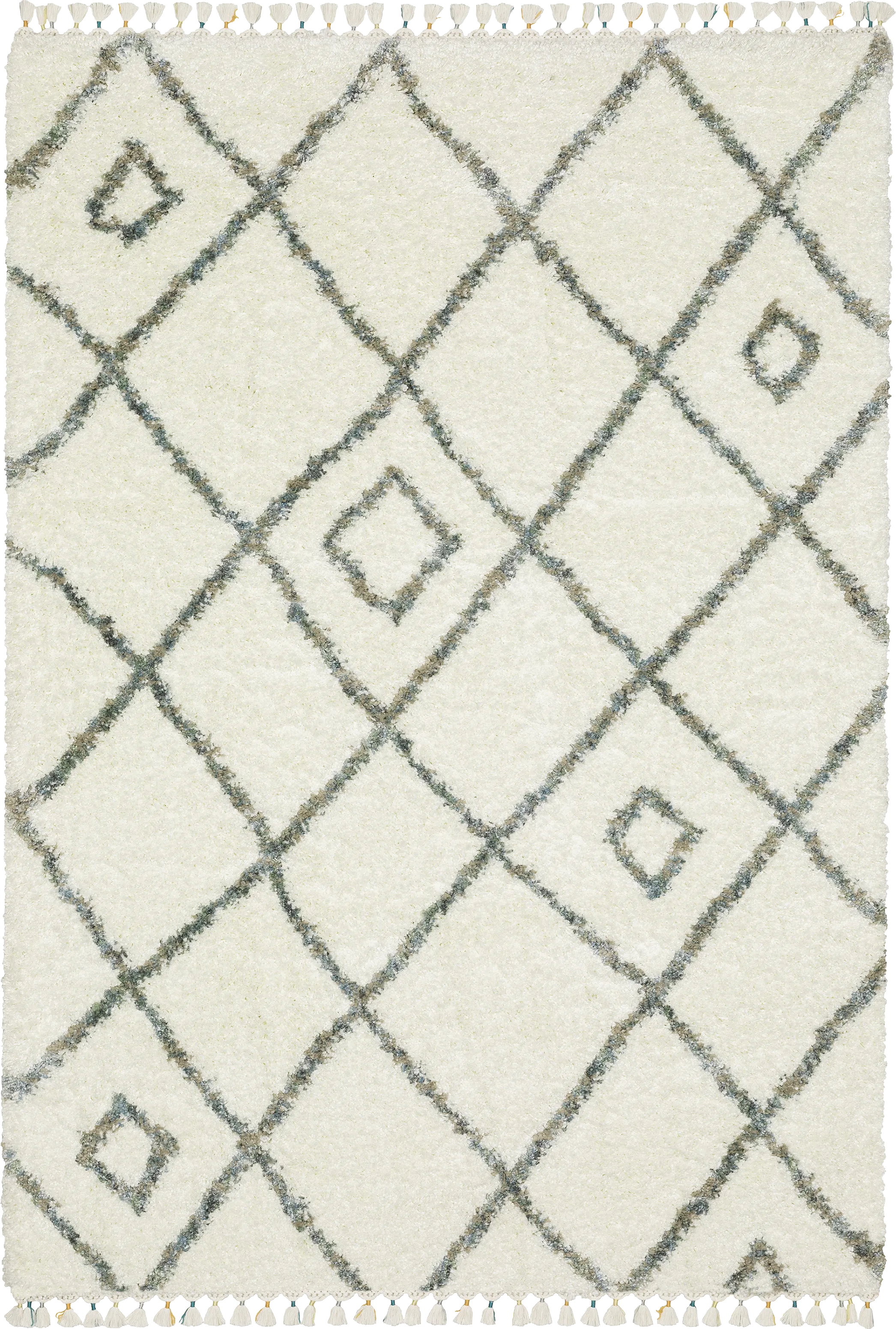 Kids Berber Beauty Ivory 7'10x 10'10 Rug - Thumbnail - Image 1