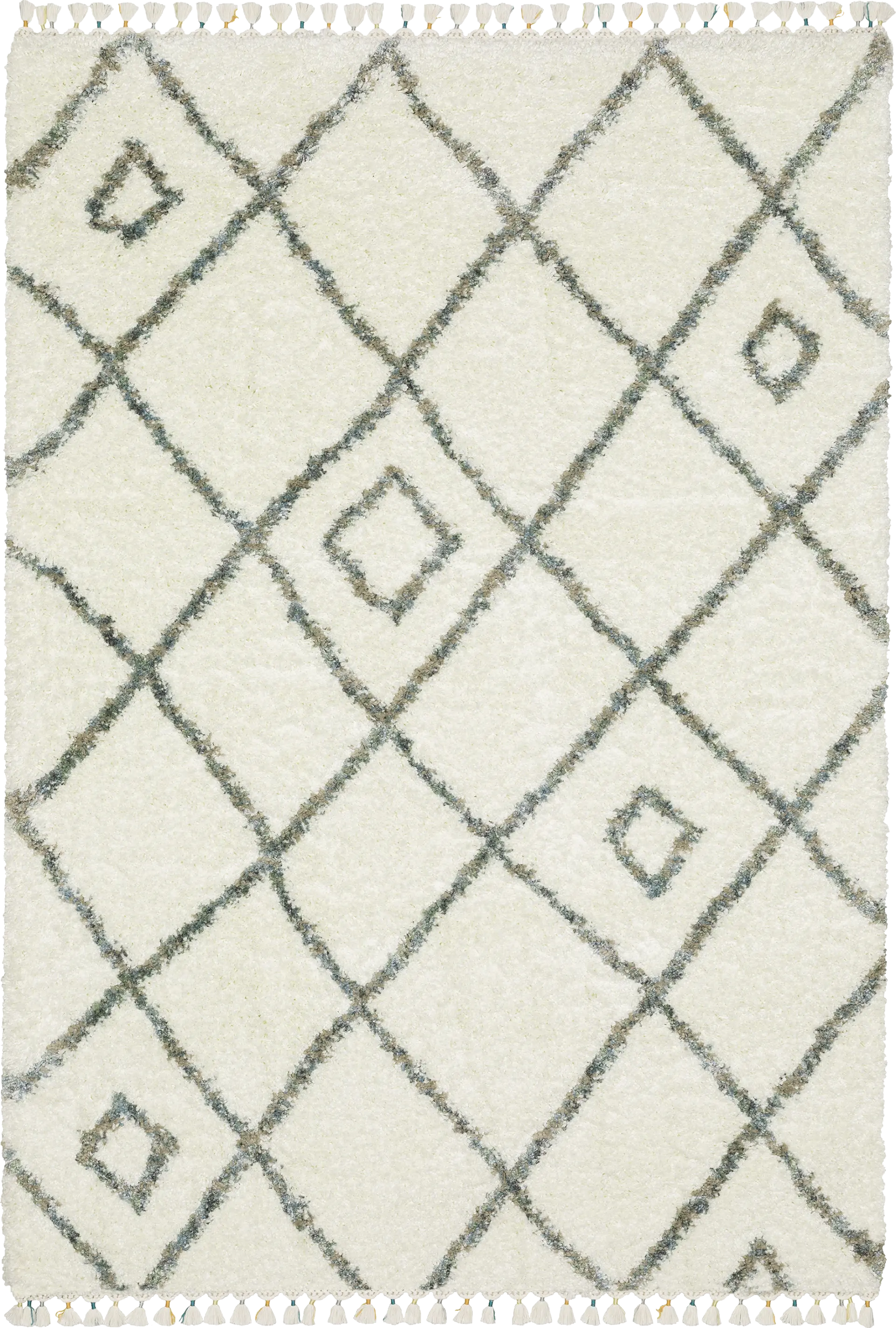 Kids Berber Beauty Ivory 6'7 x 9'6 Rug