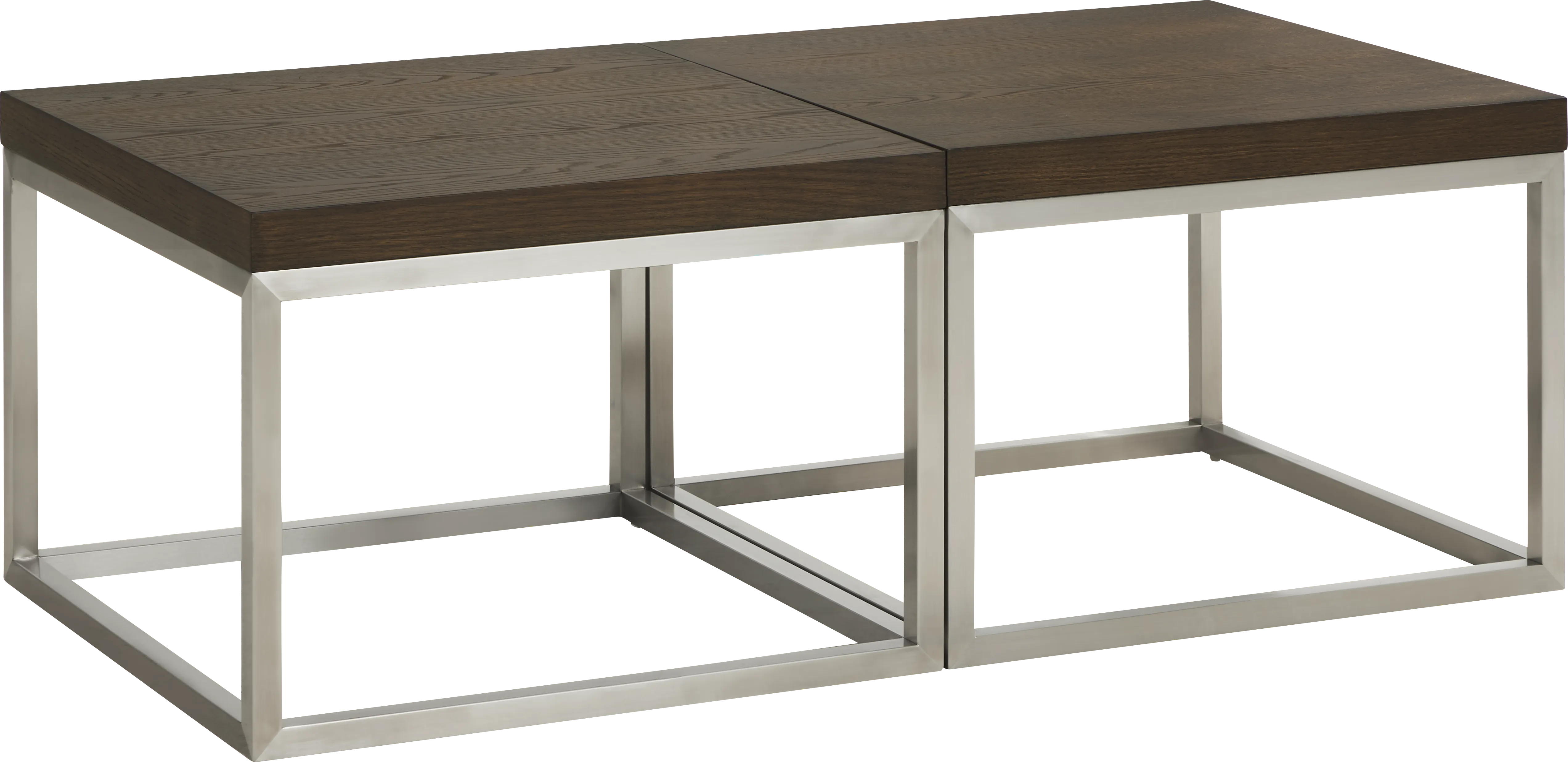Dyer Caramel 2 Pc Bunching Table Set - Thumbnail - Image 1