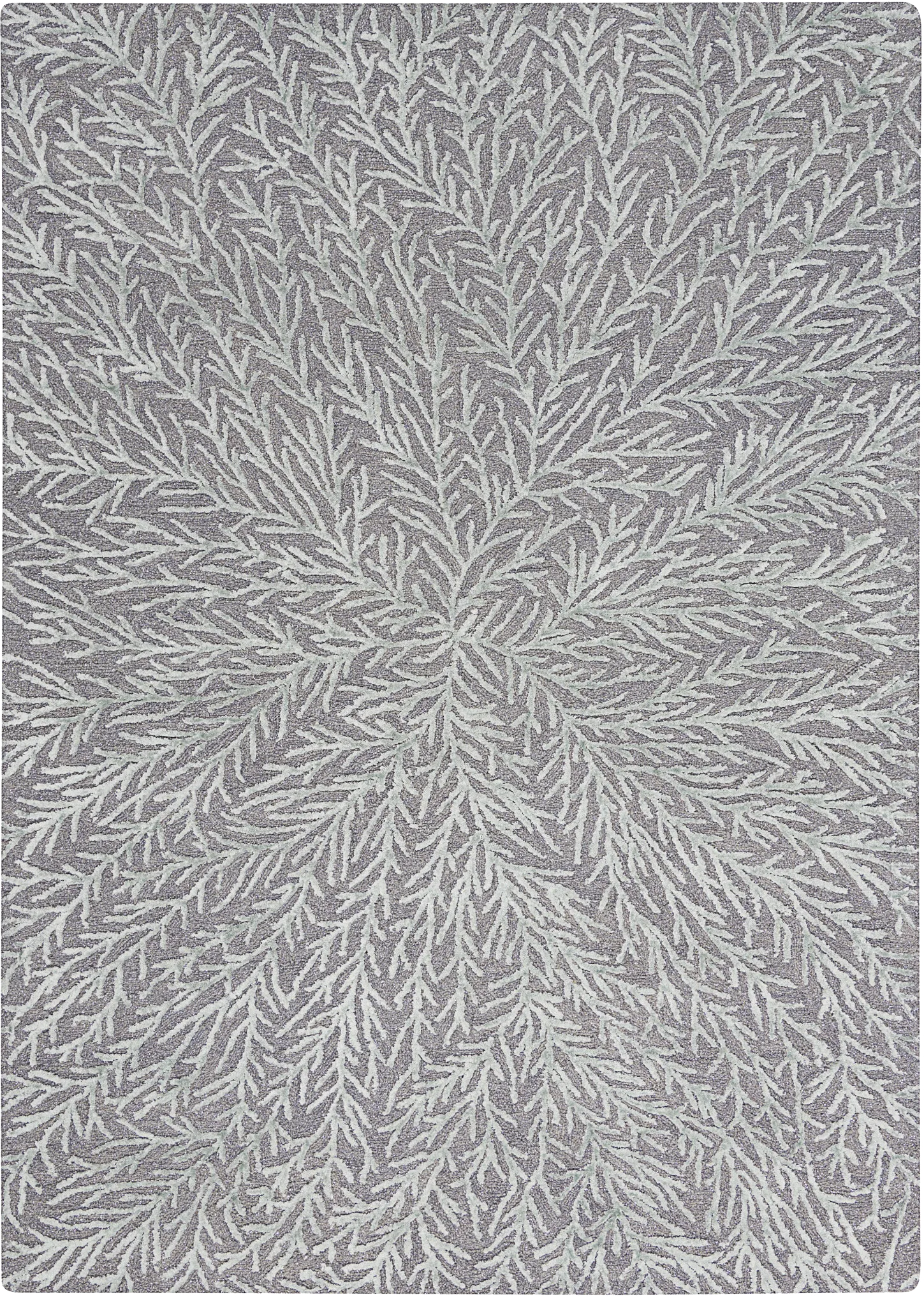 Vista Valley Gray 5'3" x 7'3" Rug - Image 1
