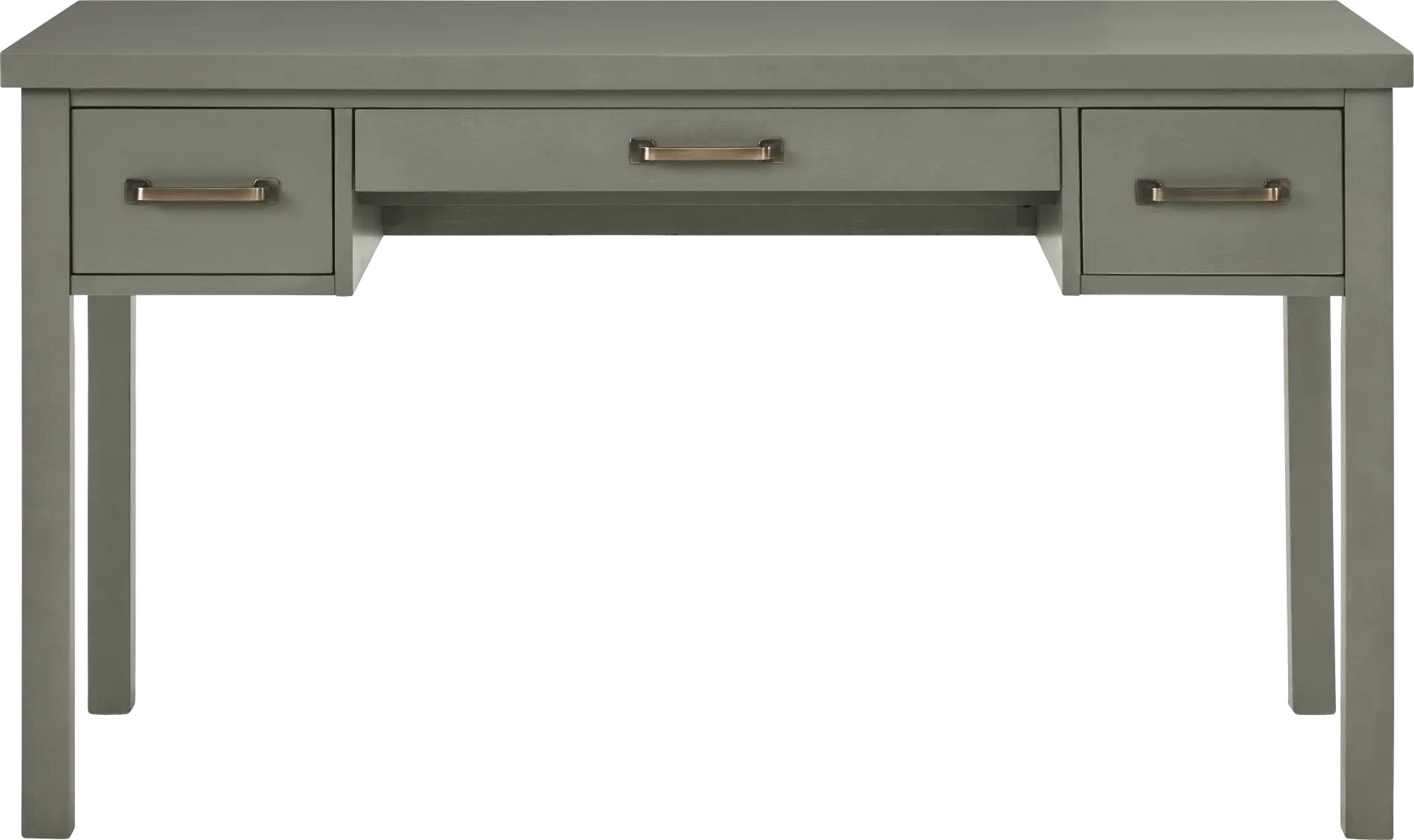 Planefield Gray Writing Desk