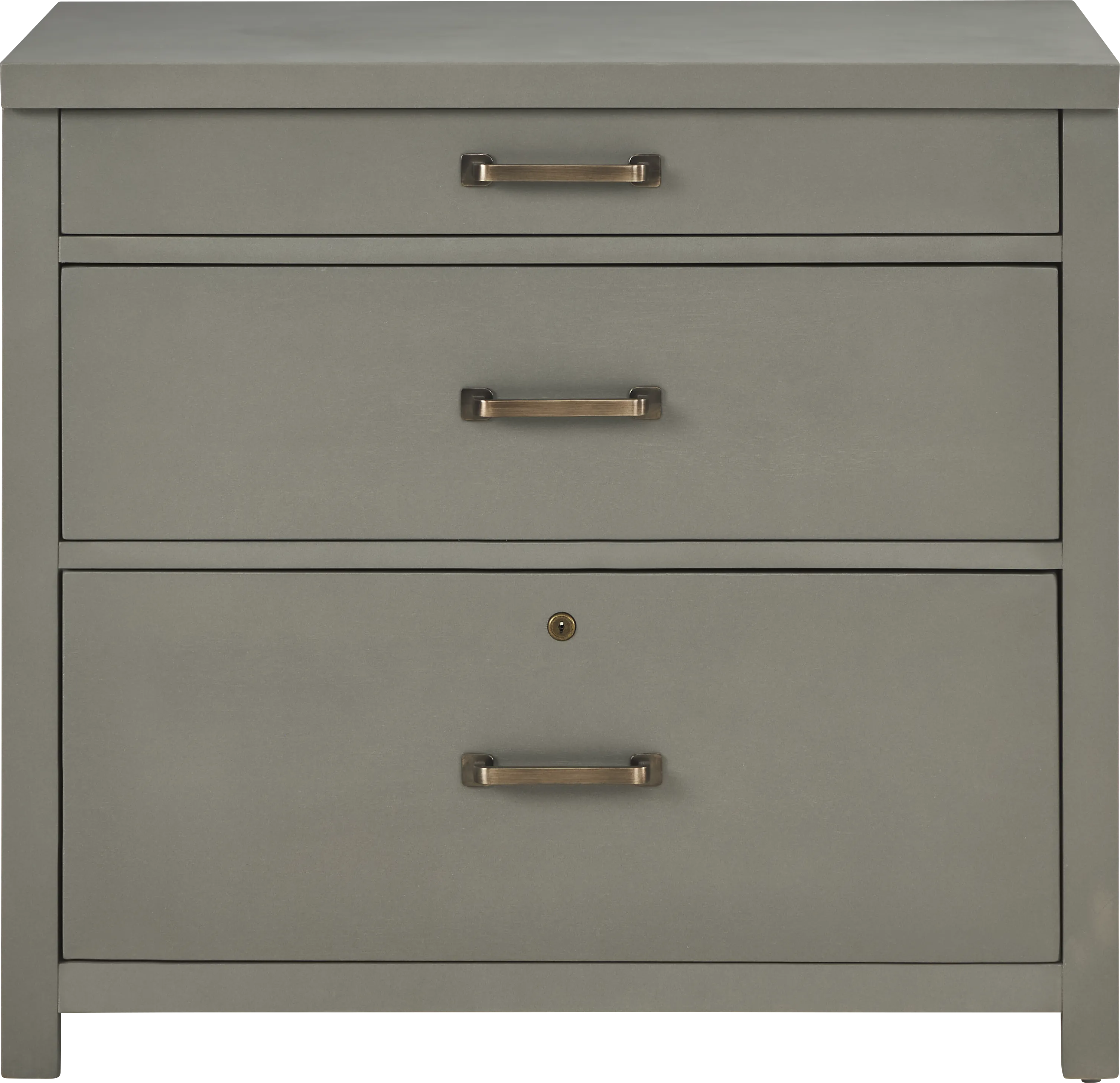 Planefield Gray File Cabinet - Thumbnail - Image 1