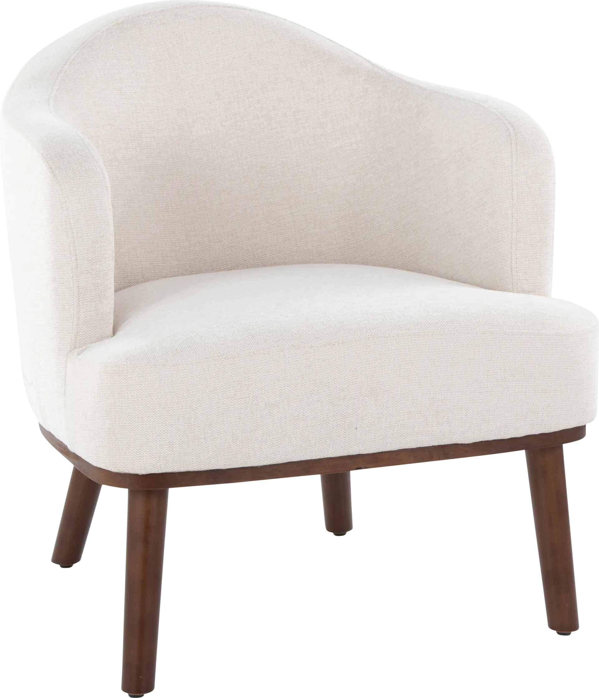 Tumpkins Cream Accent Chair