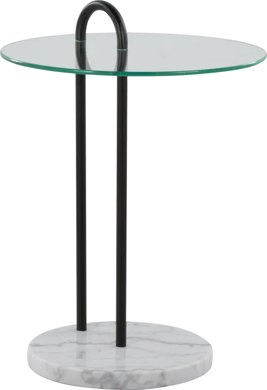 Talwell Black End Table