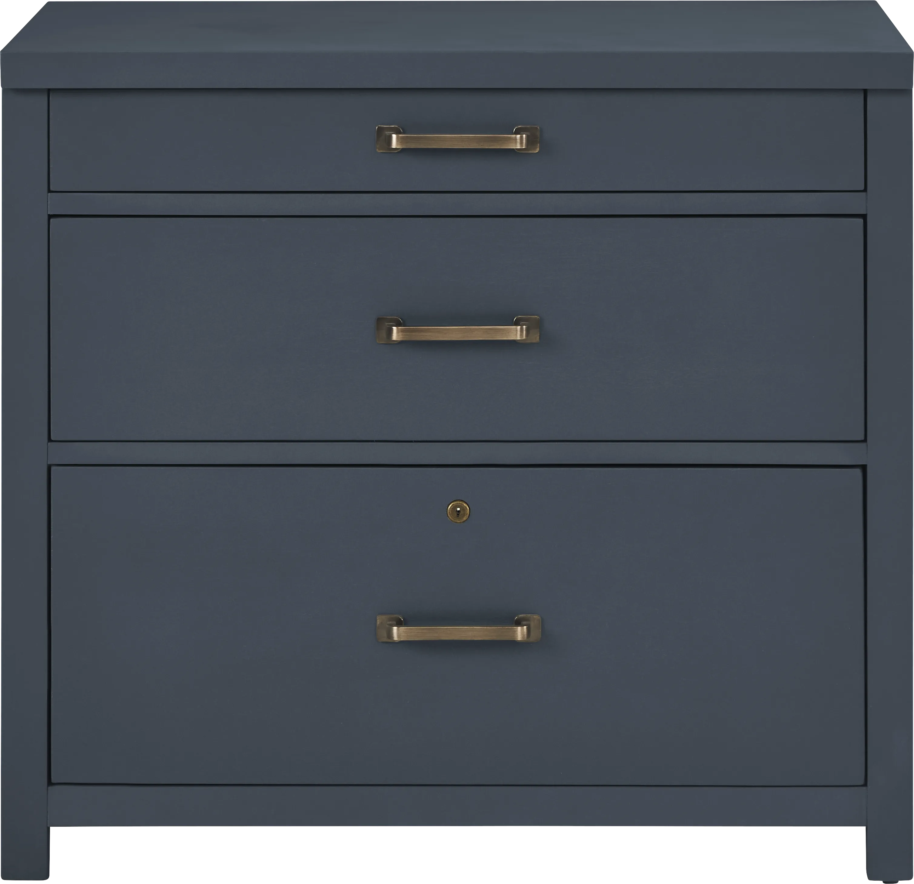 Planefield Blue File Cabinet - Thumbnail - Image 1