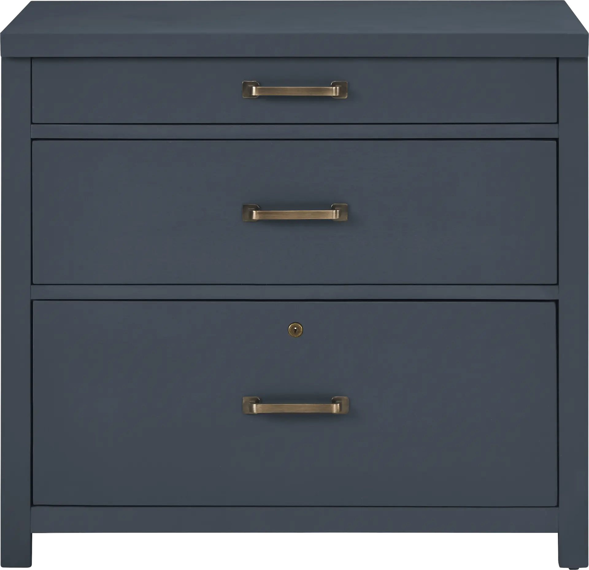 Planefield Blue File Cabinet