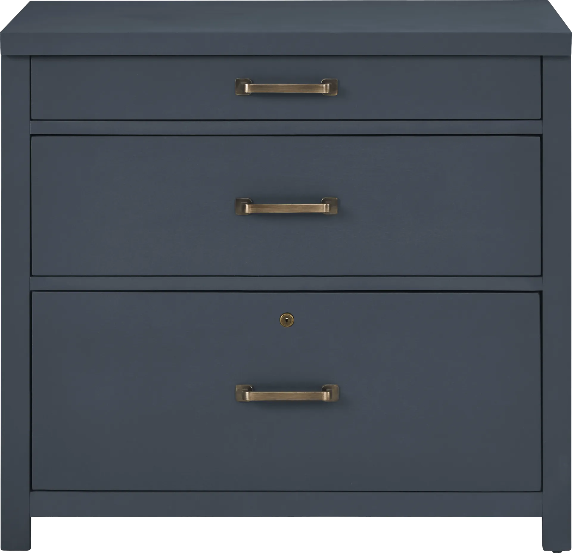 Planefield Blue File Cabinet - Image 1