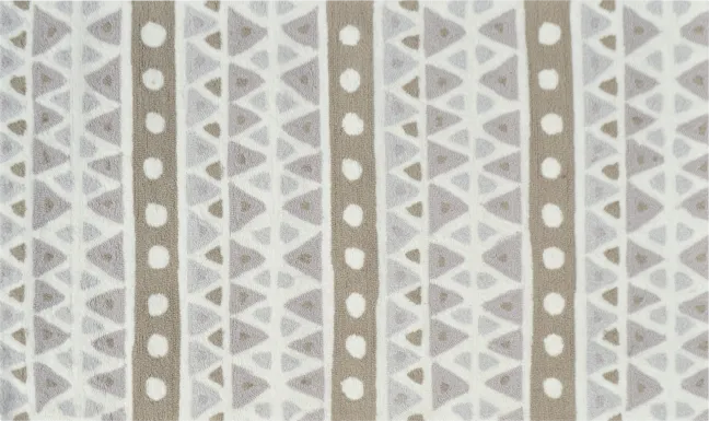 Kids Hueco Beige 2'8 x 4'8 Rug