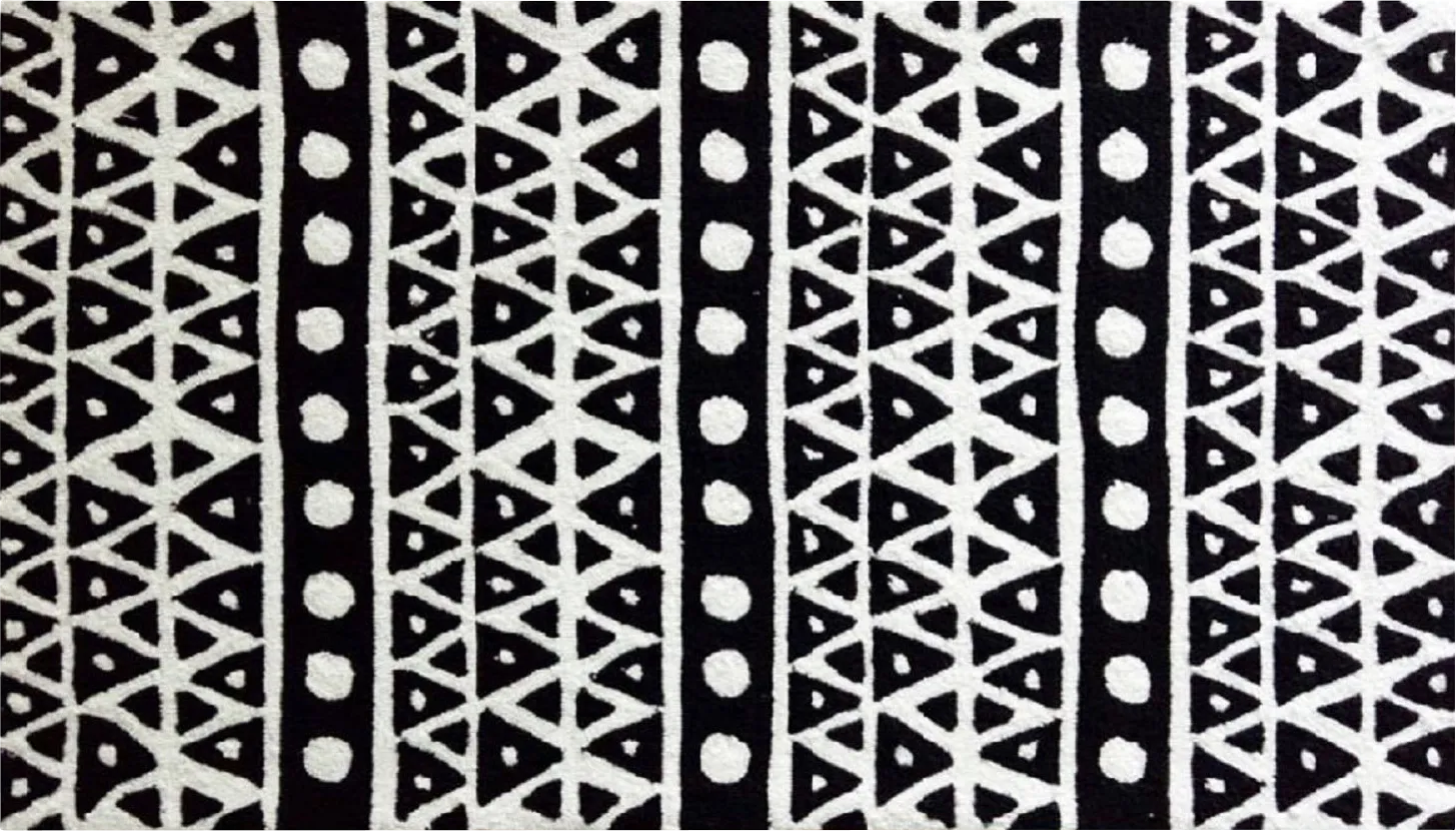 Kids Hueco Black 2'8 x 4'8 Rug - Image 1