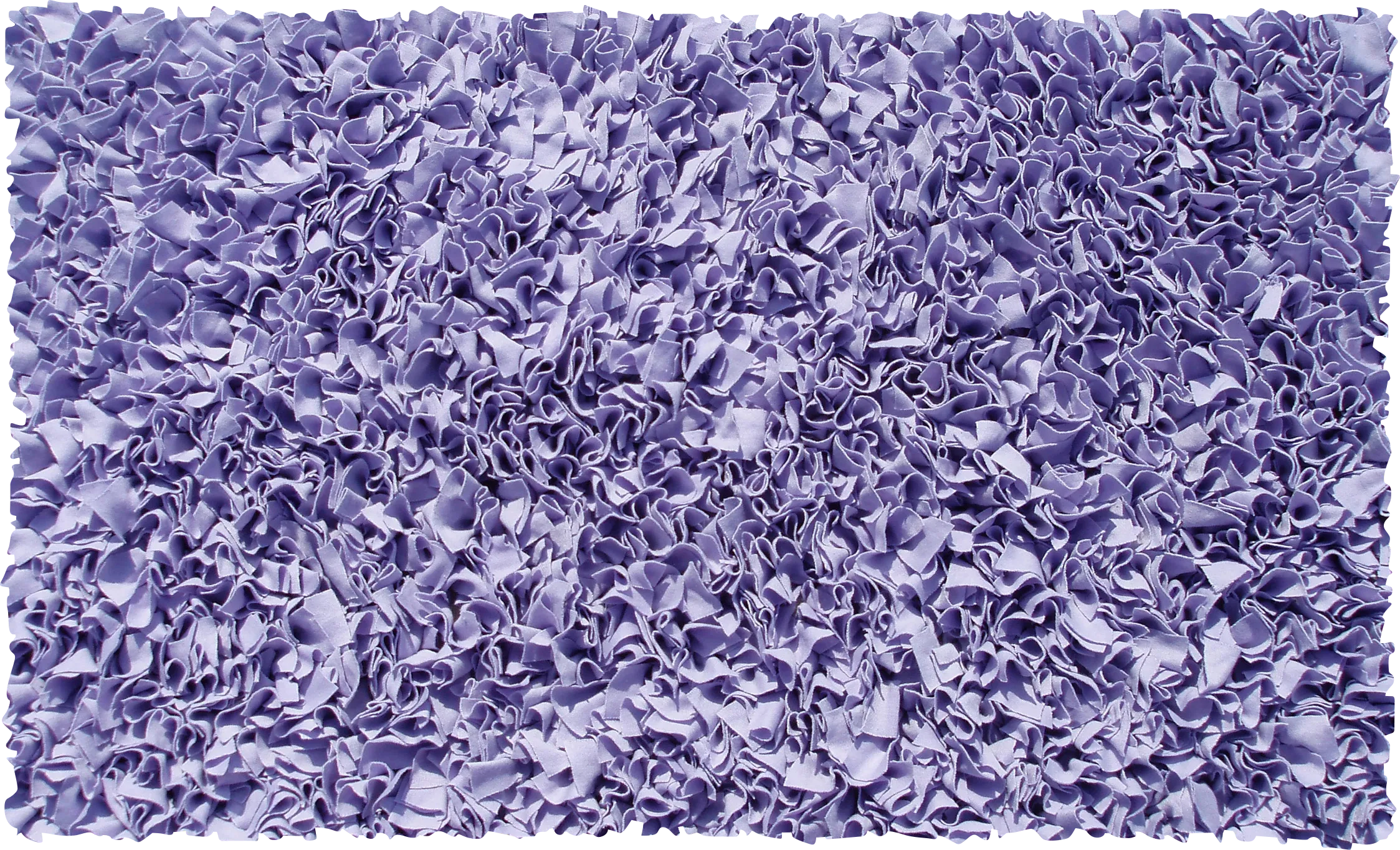 Kids Fuzzy Clouds Purple 2'8 x 4'8 Rug - Thumbnail - Image 1