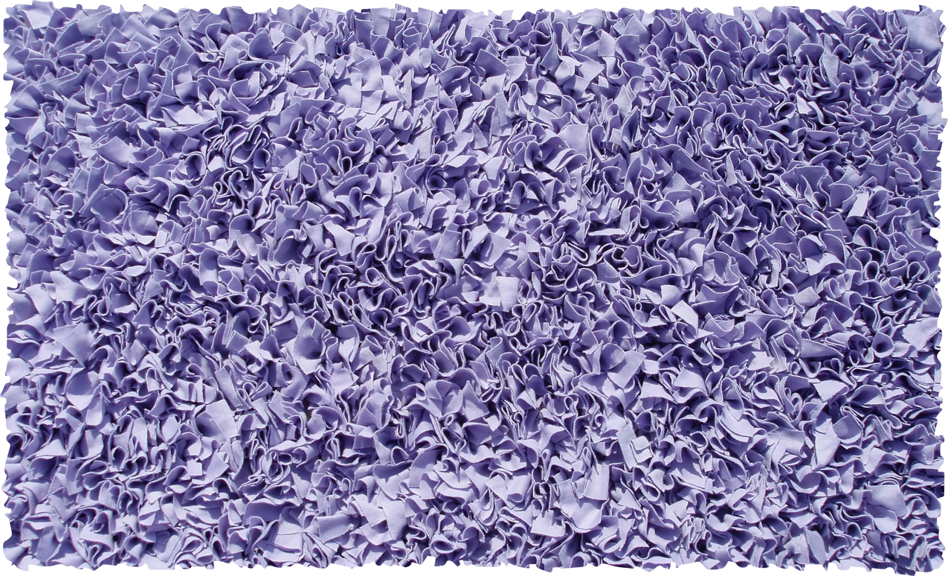 Kids Fuzzy Clouds Purple 4'7 x 7'7 Rug - Image 1