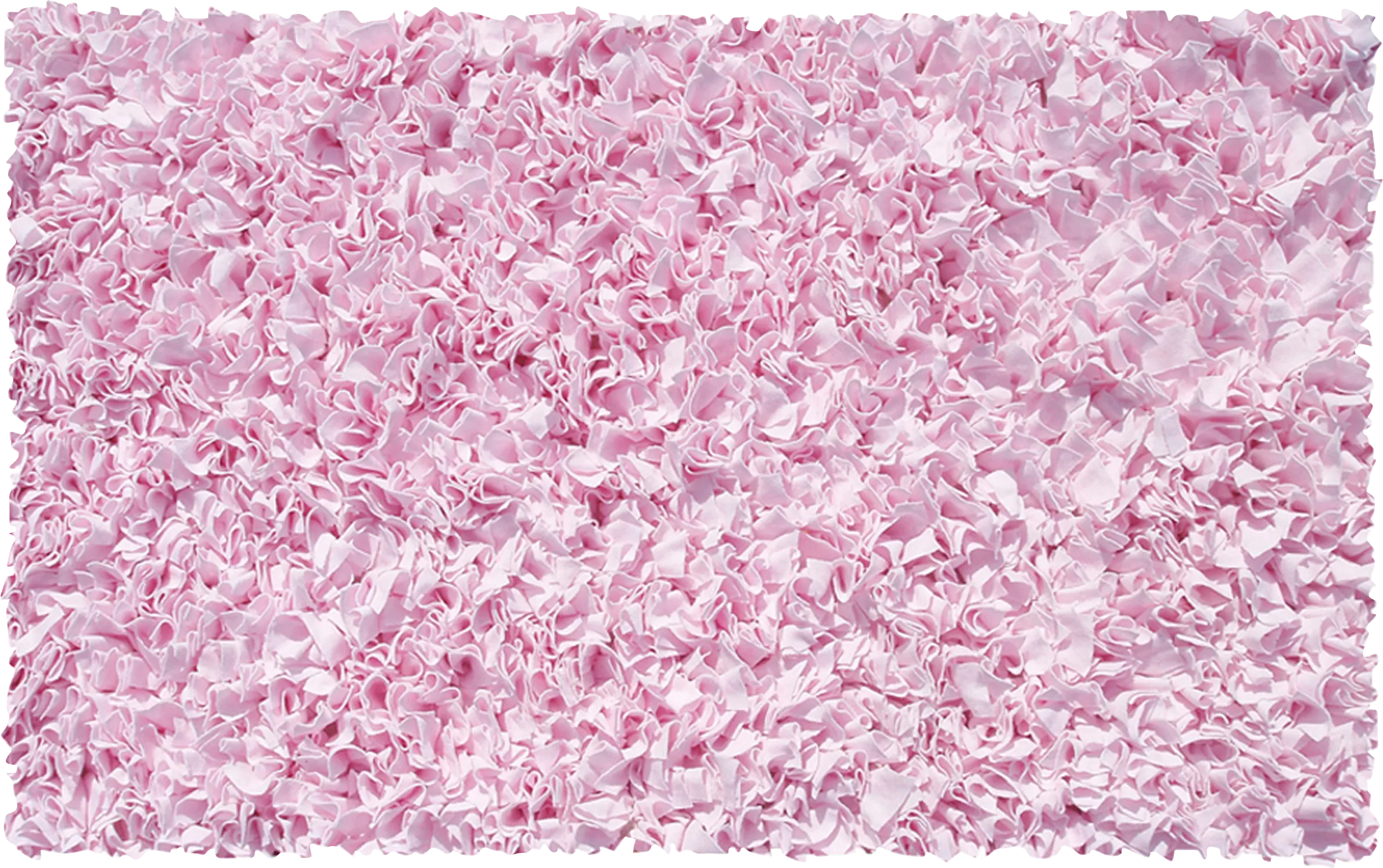 Kids Fuzzy Clouds Pink 2' x 3' Rug - Thumbnail - Image 1