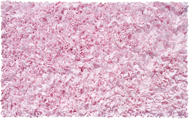 Kids Fuzzy Clouds Pink 2' x 3' Rug