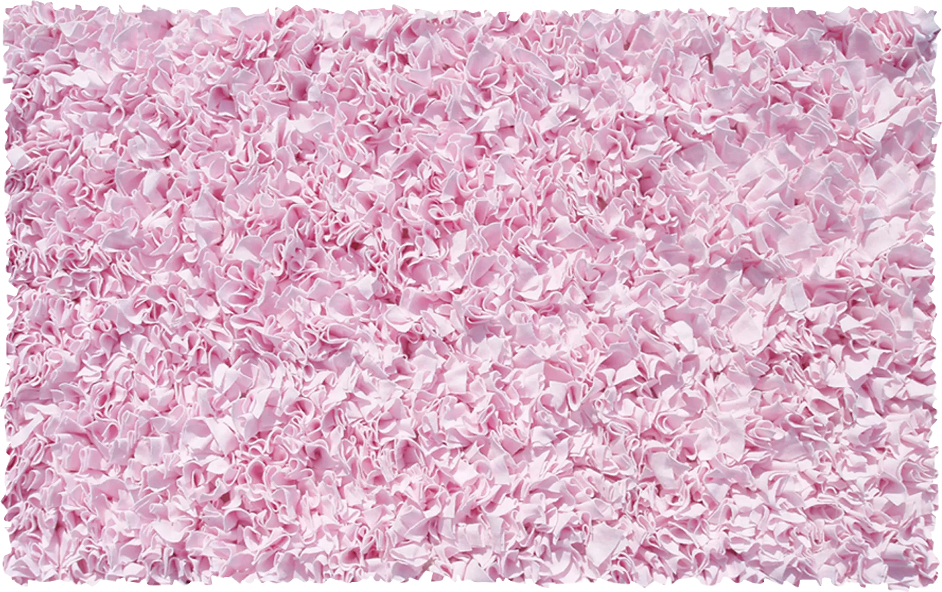 Kids Fuzzy Clouds Pink 2' x 3' Rug - Image 1