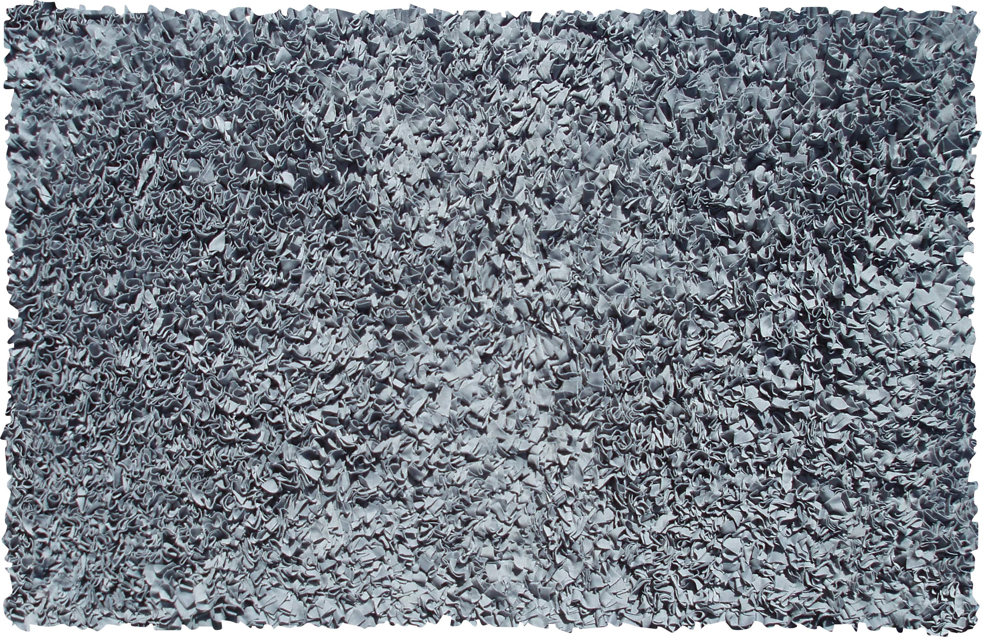 Kids Fuzzy Clouds Gray 2' x 3' Rug - Thumbnail - Image 1