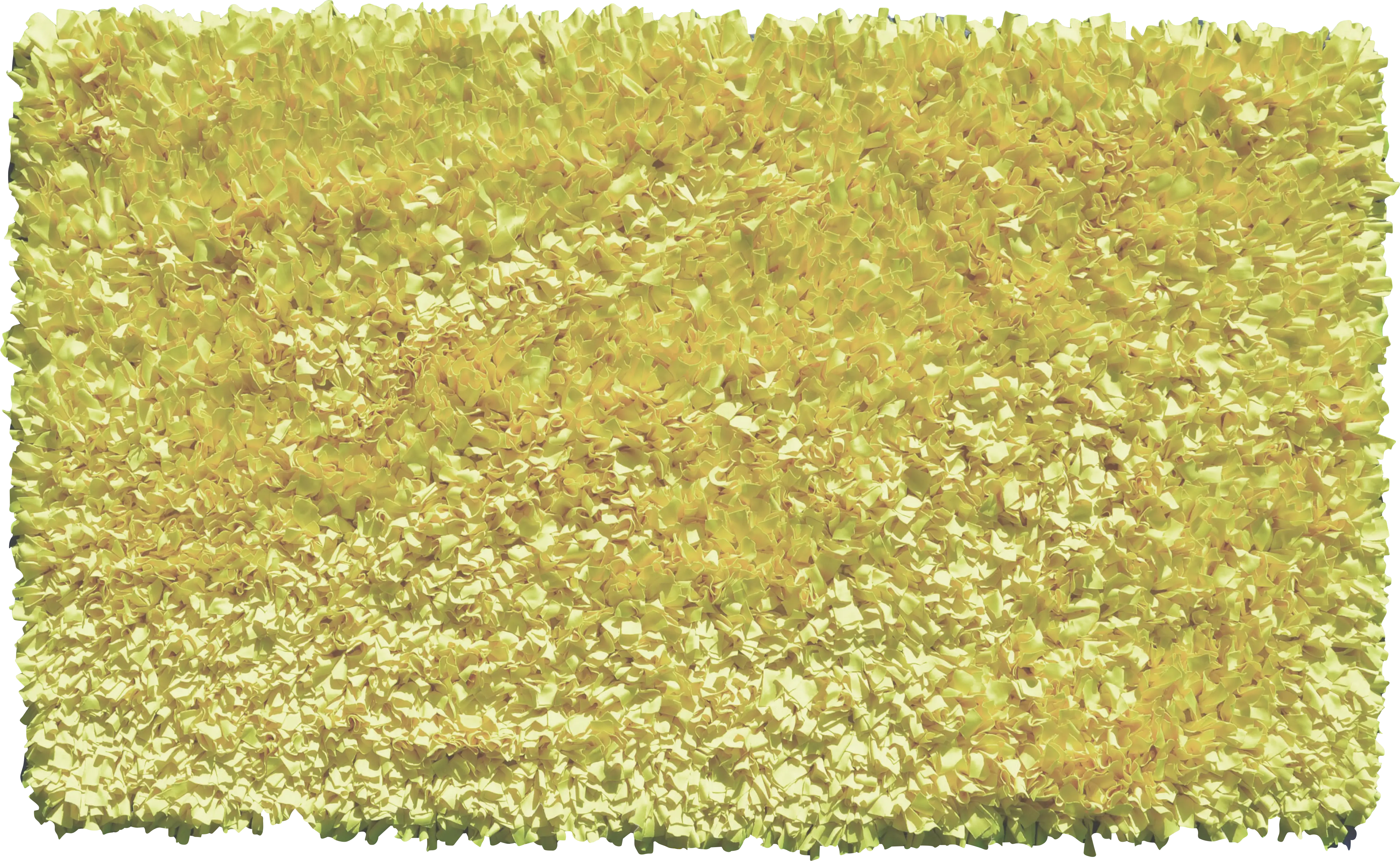 Kids Fuzzy Clouds Dandelion 2'7 x 4'7 Rug - Thumbnail - Image 1