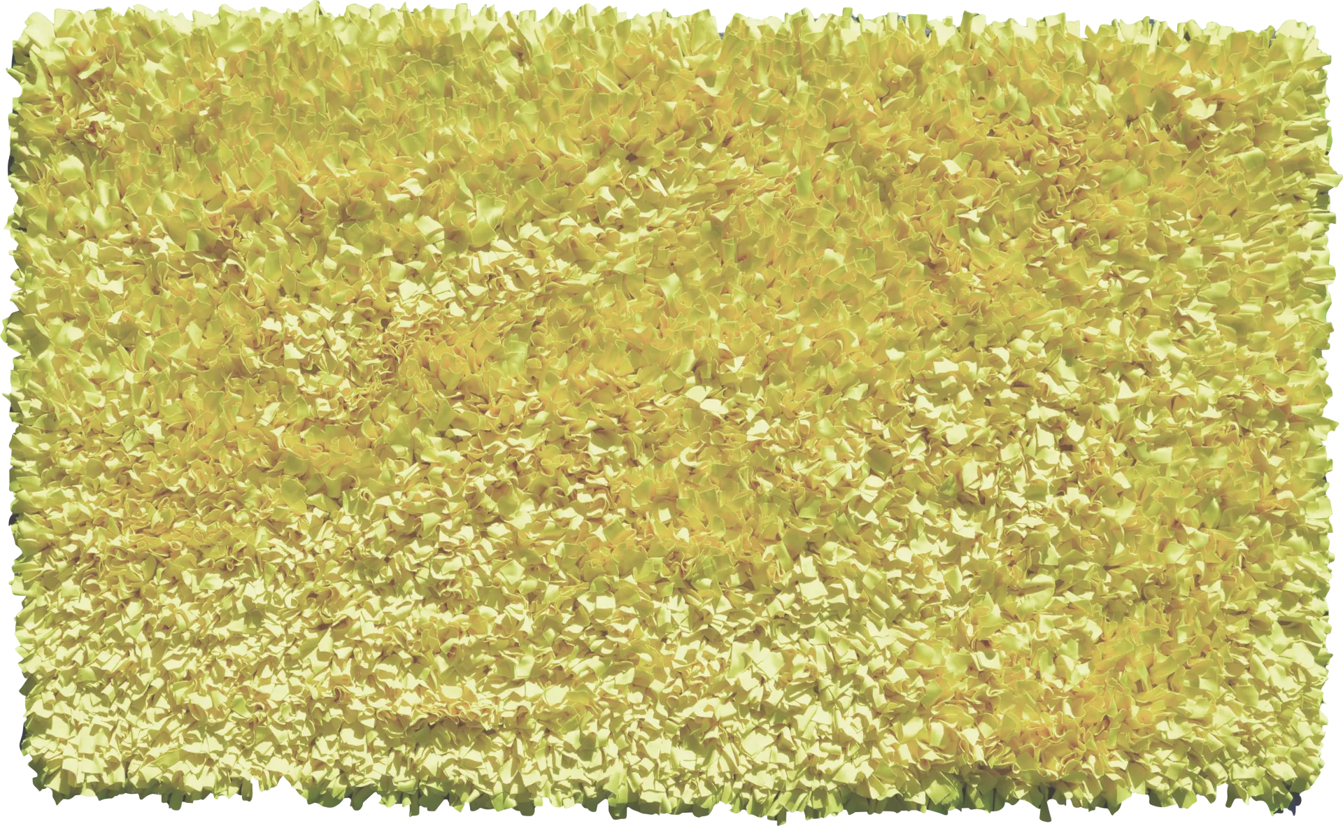 Kids Fuzzy Clouds Dandelion 2'7 x 4'7 Rug - Image 1