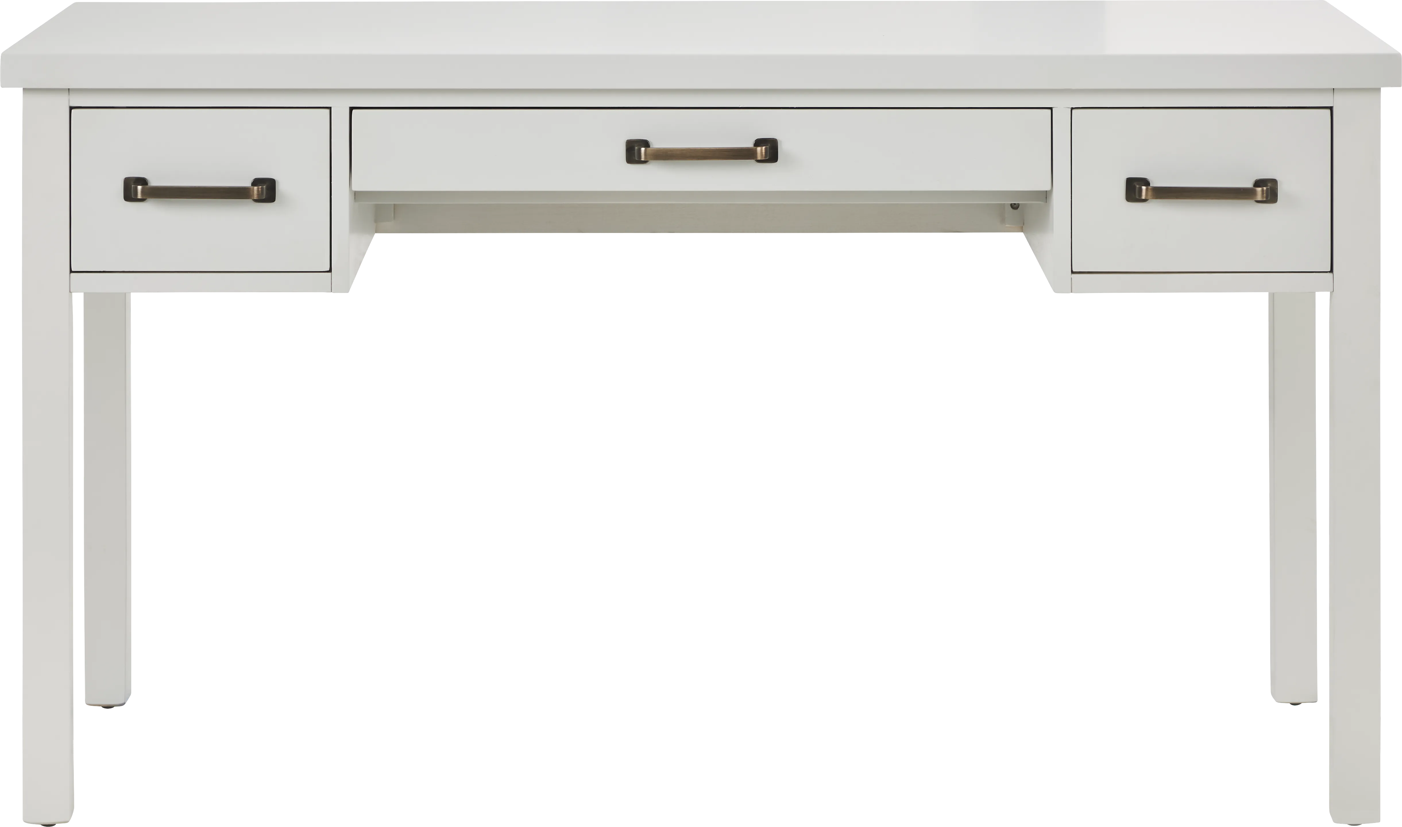 Planefield White Writing Desk - Thumbnail - Image 1