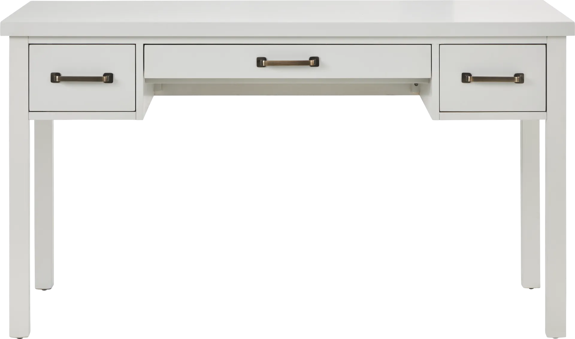 Planefield White Writing Desk - Image 1