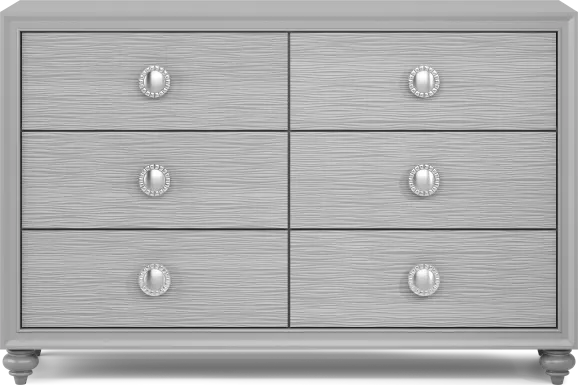Kids Evangeline Silver Dresser