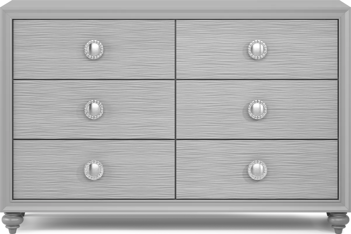 Kids Evangeline Silver Dresser