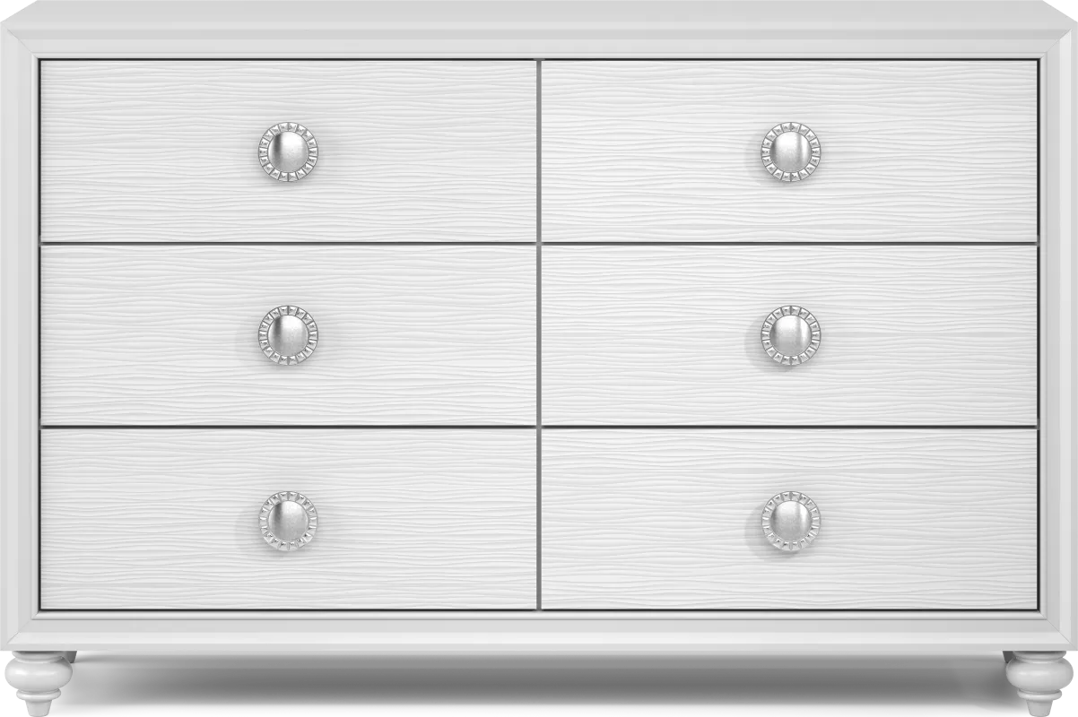 Kids Evangeline White Dresser