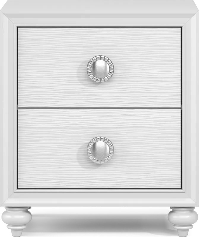 Kids Evangeline White Nightstand