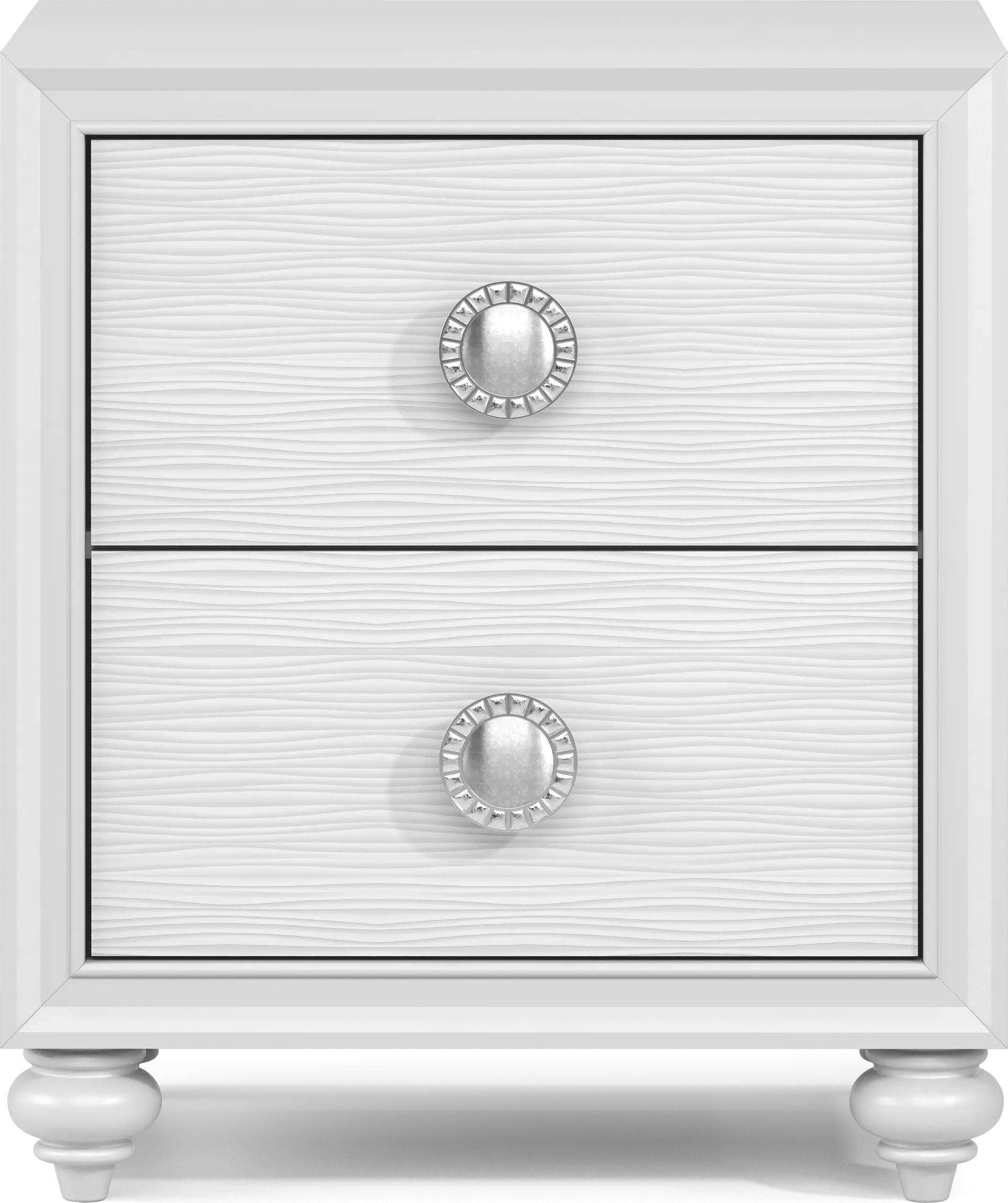 Kids Evangeline White Nightstand - Image 1