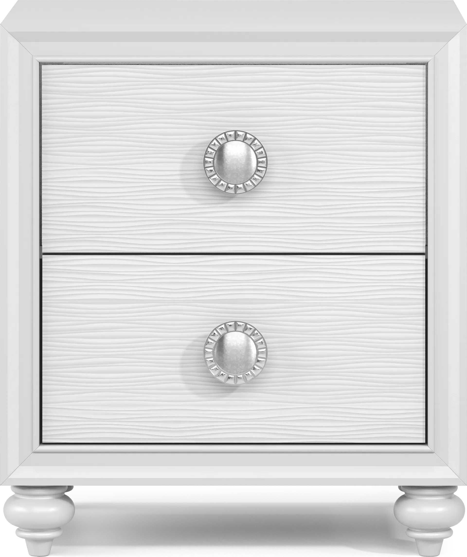 Kids Evangeline White Nightstand - Image 1