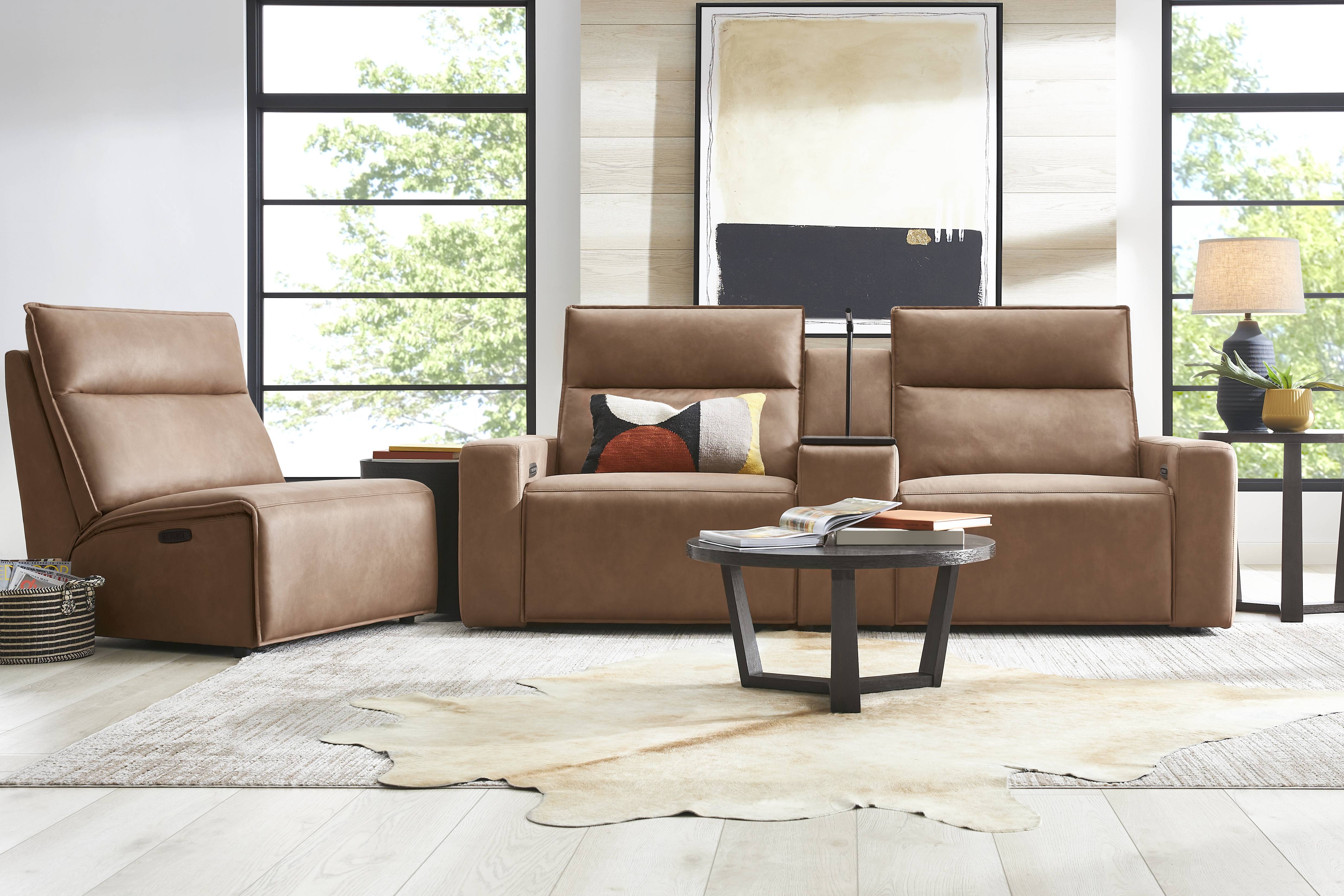 Saddle 3 Pc Dual Power Reclining ModularTwo - Thumbnail - Image 2