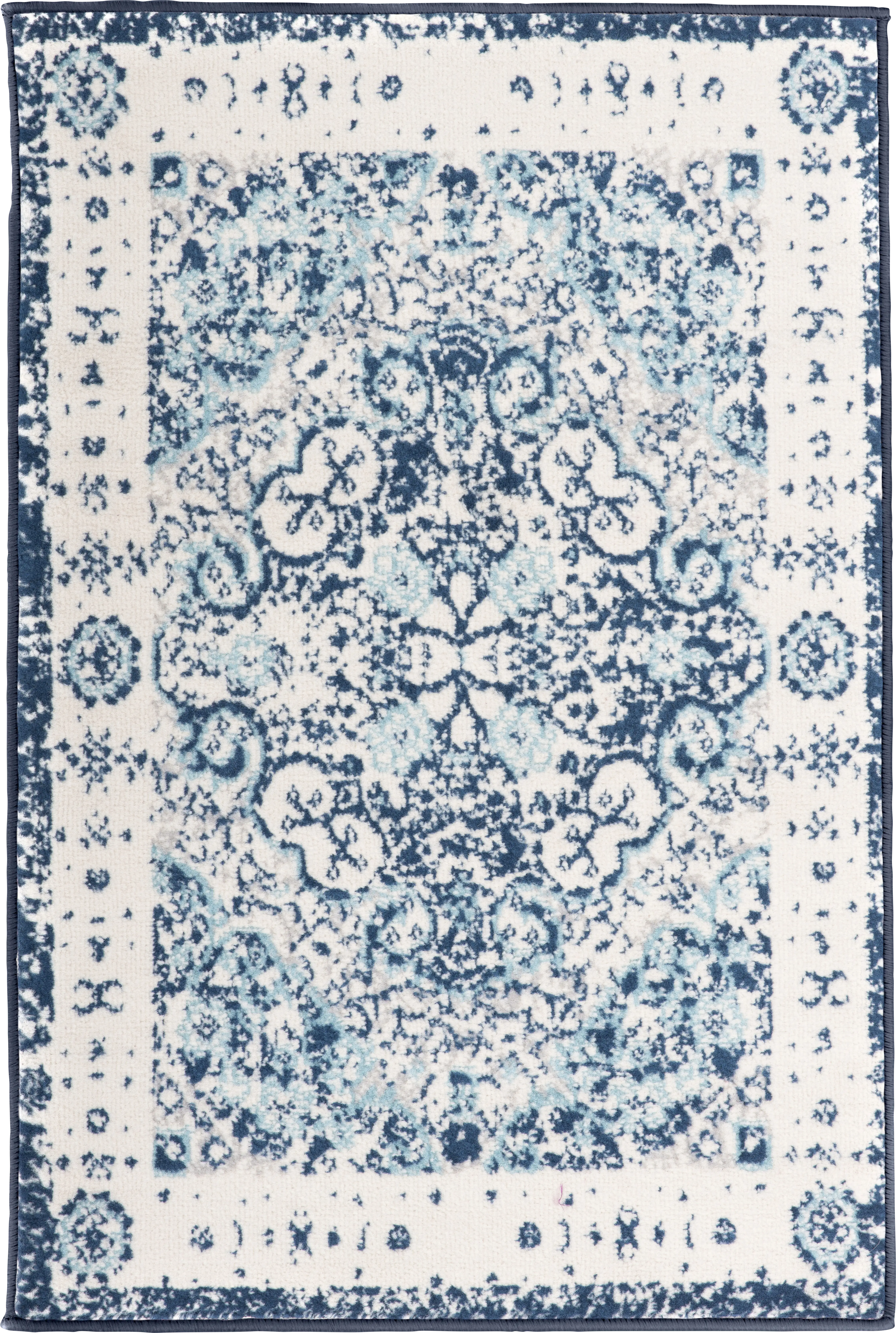 Verlee Blue 2' x 3' Rug - Thumbnail - Image 1