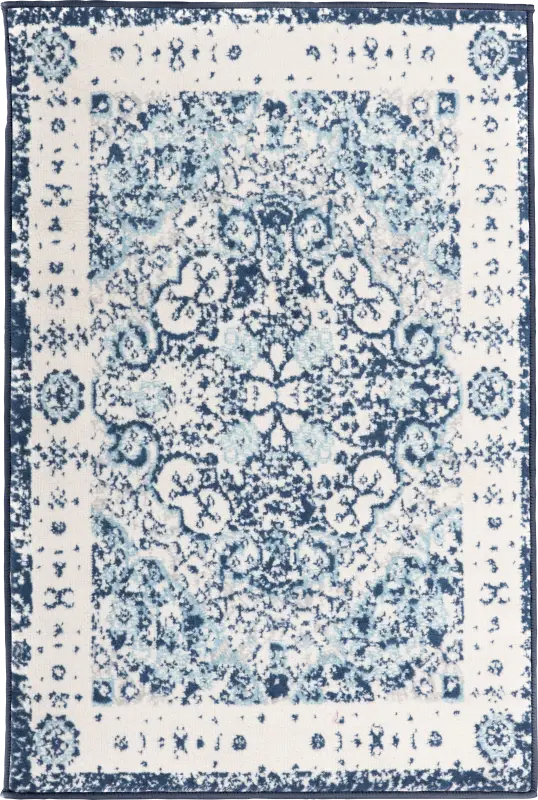 Verlee Blue 2' x 3' Rug