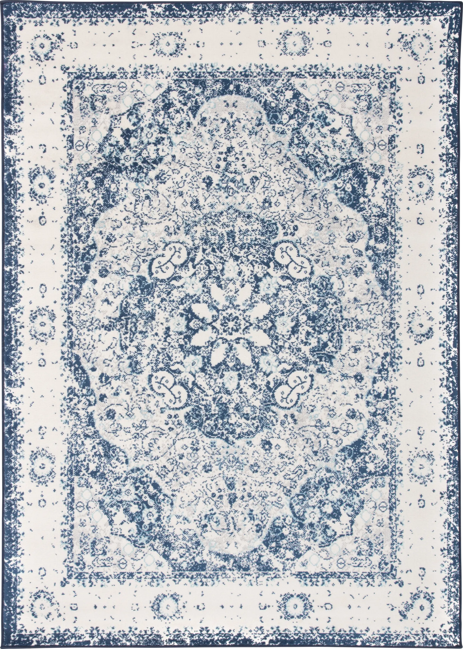 Verlee Blue 3' x 5' Rug