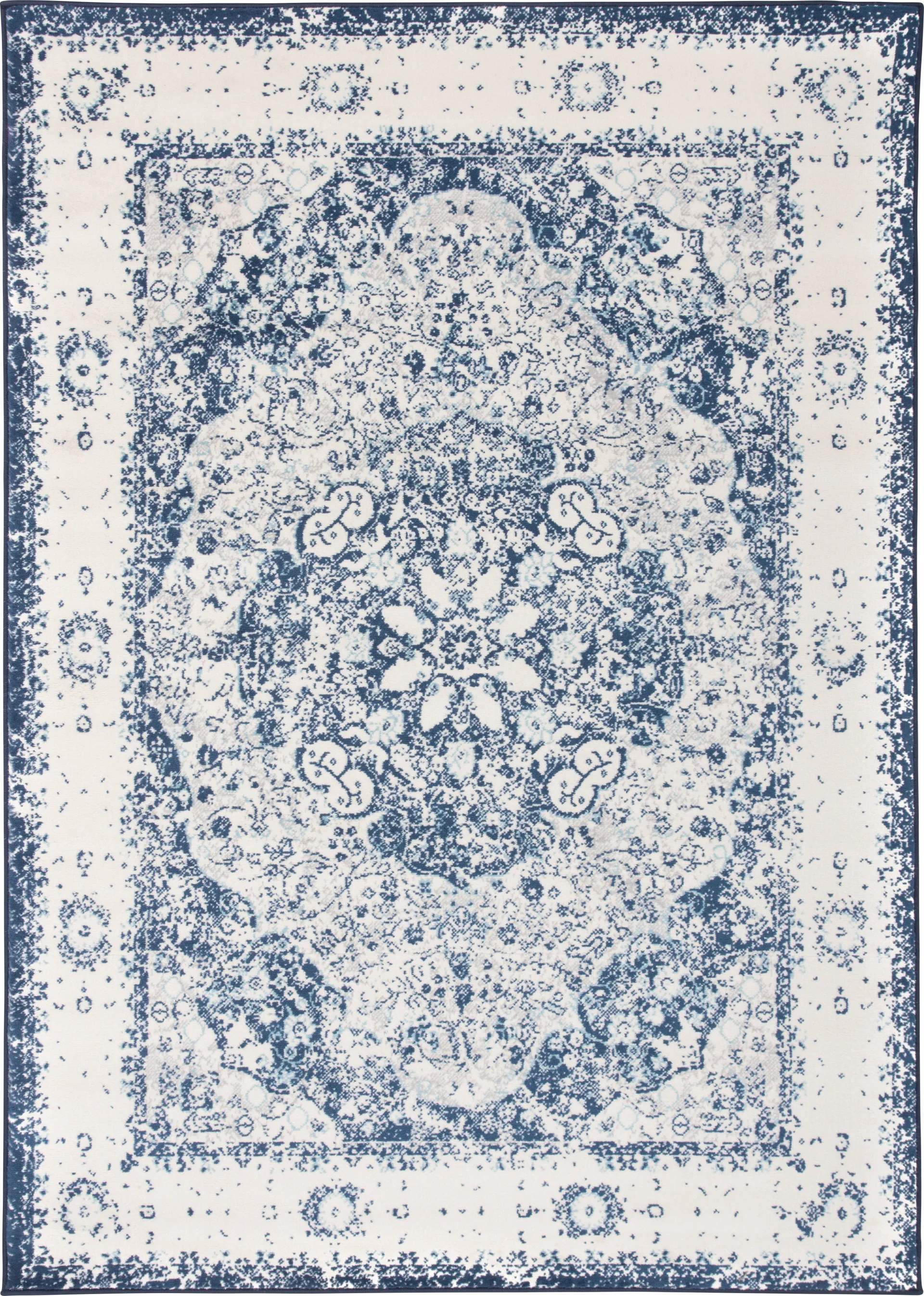 Verlee Blue 3' x 5' Rug - Image 1