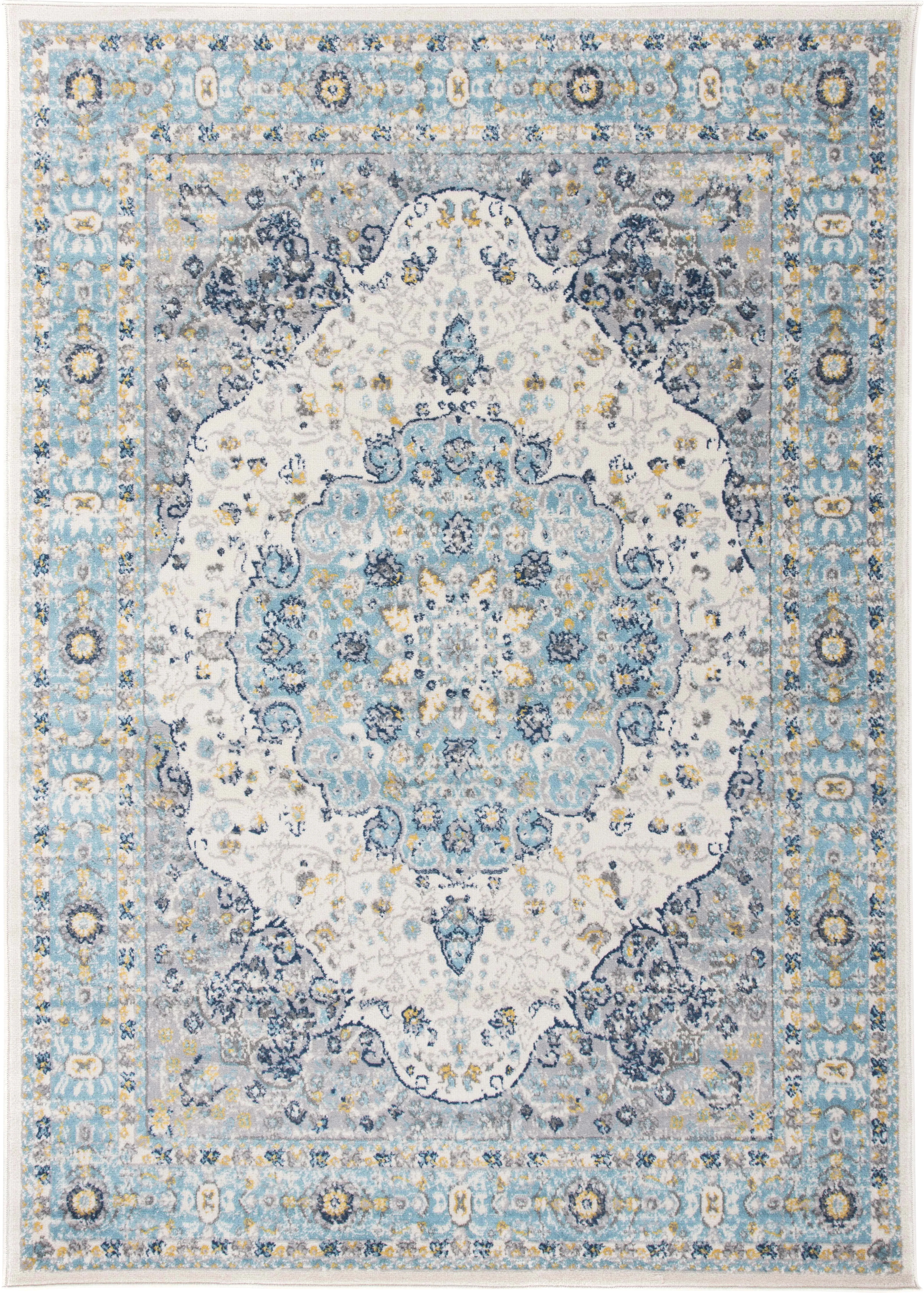 Verlee Cream 3' x 5' Rug - Thumbnail - Image 1