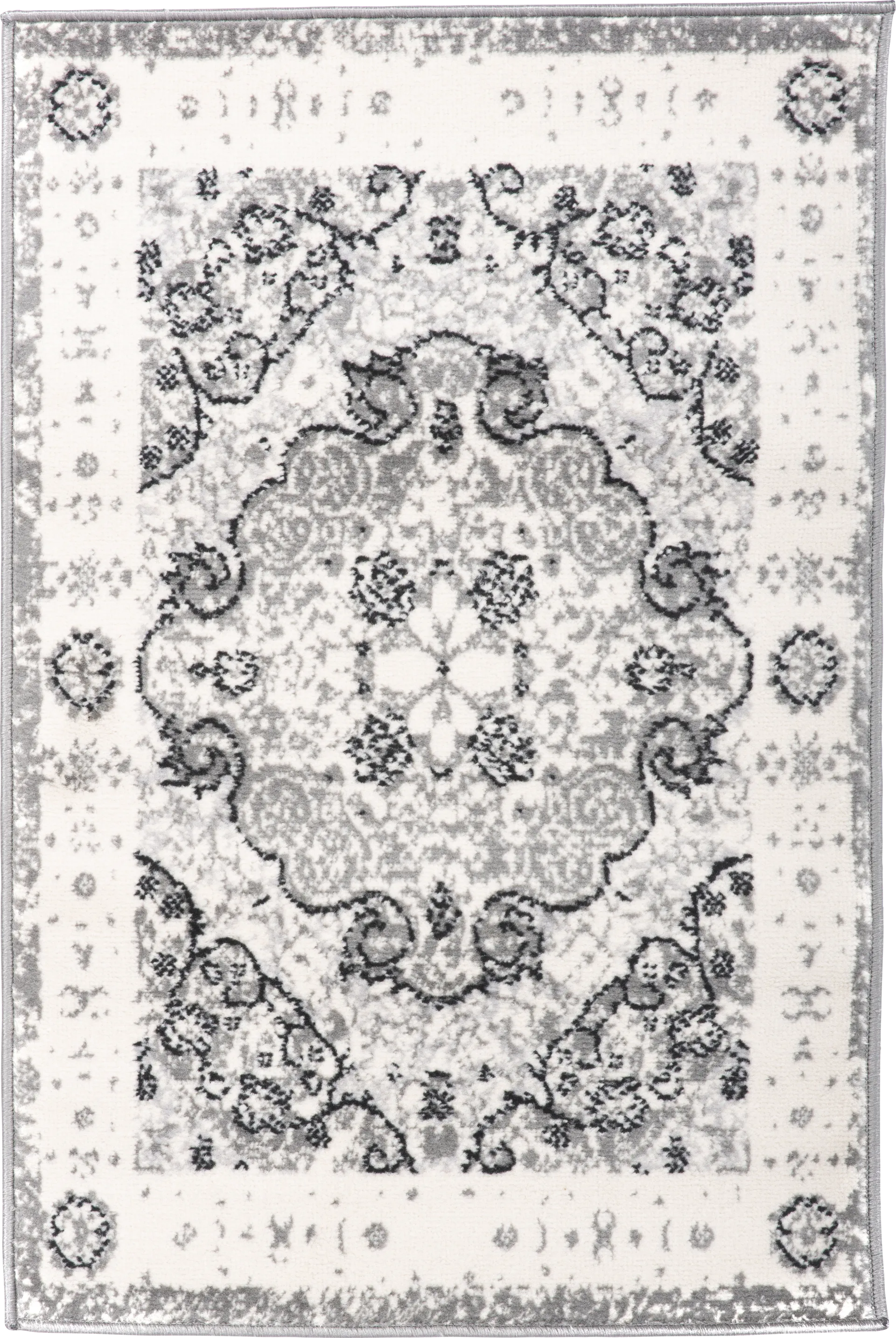 Verlee Gray 2' x 3' Rug - Image 1