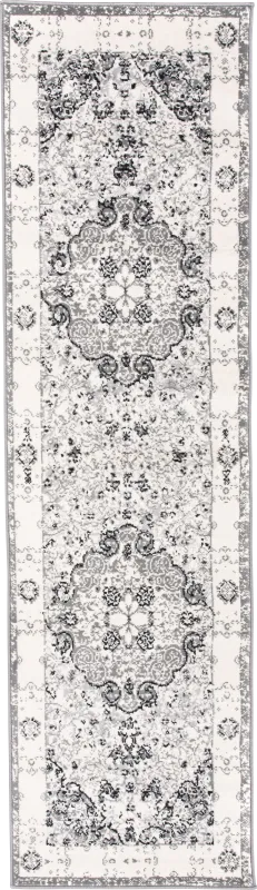 Verlee Gray 2' x 7' Runner Rug