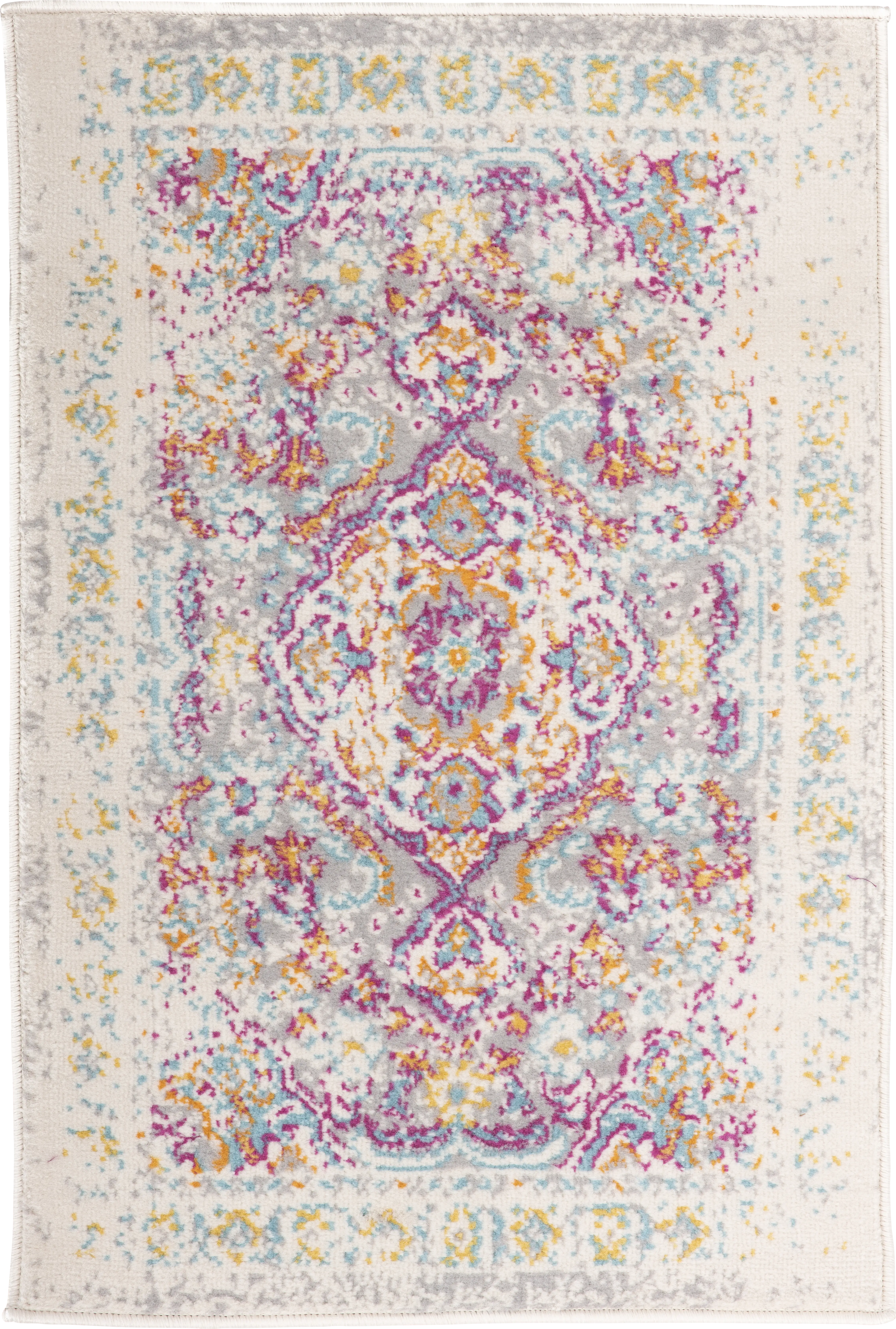 Meelan Gray 2' x 3' Rug - Thumbnail - Image 1